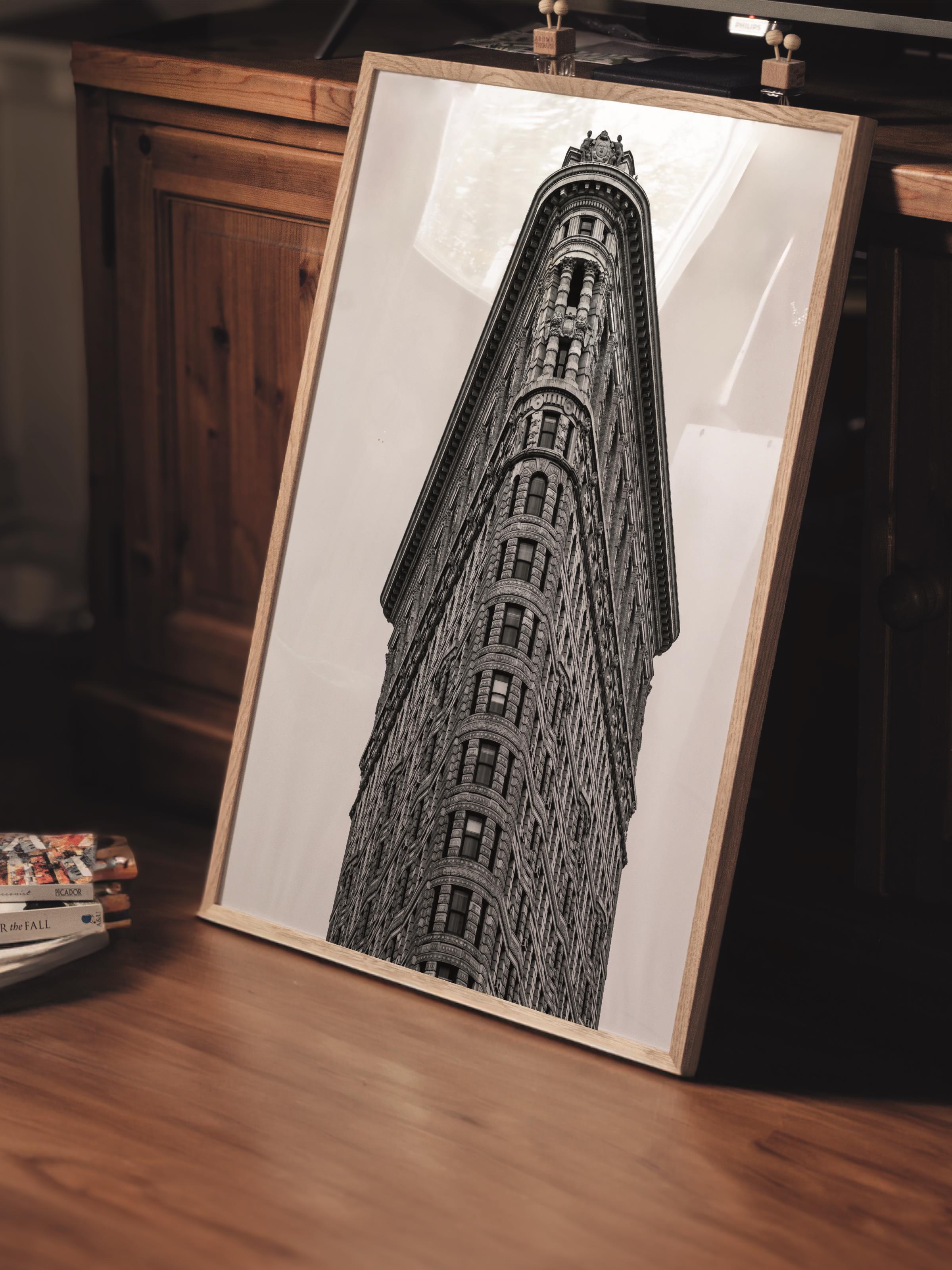 Mimari Poster, Siyah Beyaz Çerçevesiz Poster, Sanatsal Baskı NO:46 Estetik Ofis Duvar Dekoru, Dikey