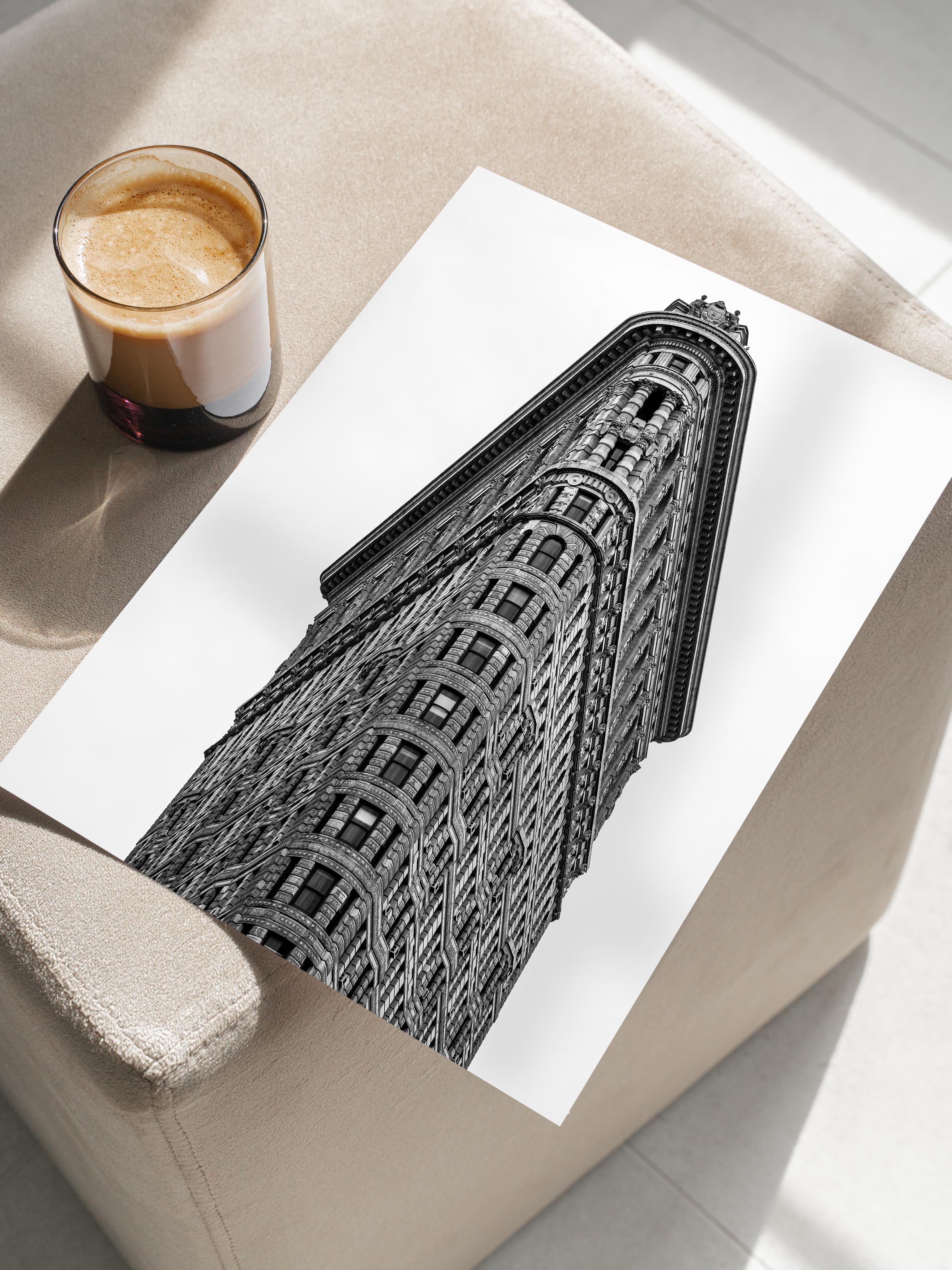 Mimari Poster, Siyah Beyaz Çerçevesiz Poster, Sanatsal Baskı NO:46 Estetik Ofis Duvar Dekoru, Dikey