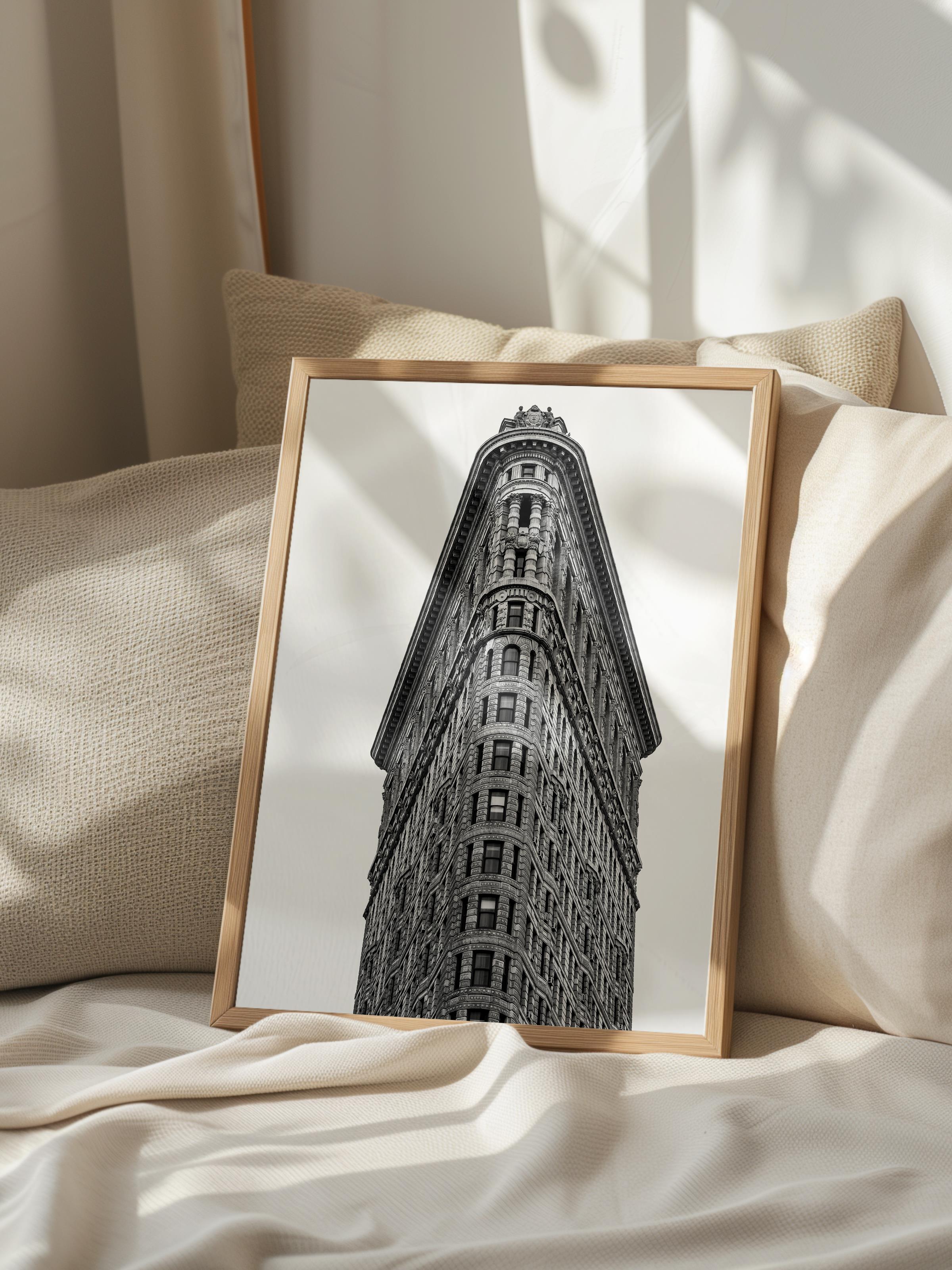 Mimari Poster, Siyah Beyaz Çerçevesiz Poster, Sanatsal Baskı NO:46 Estetik Ofis Duvar Dekoru, Dikey