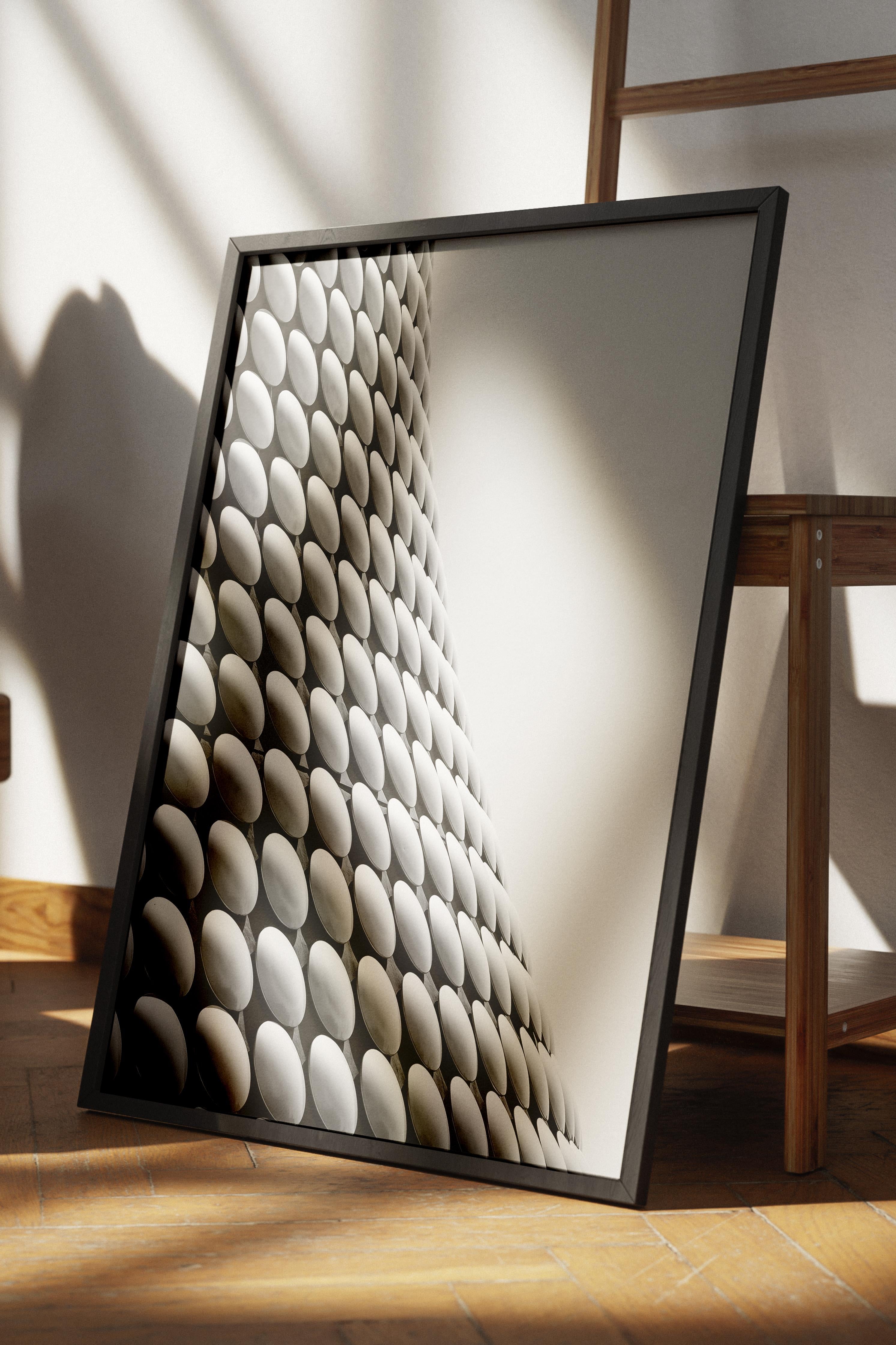 Mimari Poster, Siyah Beyaz Çerçevesiz Poster, Sanatsal Baskı NO:82 Estetik Ofis Duvar Dekoru, Dikey