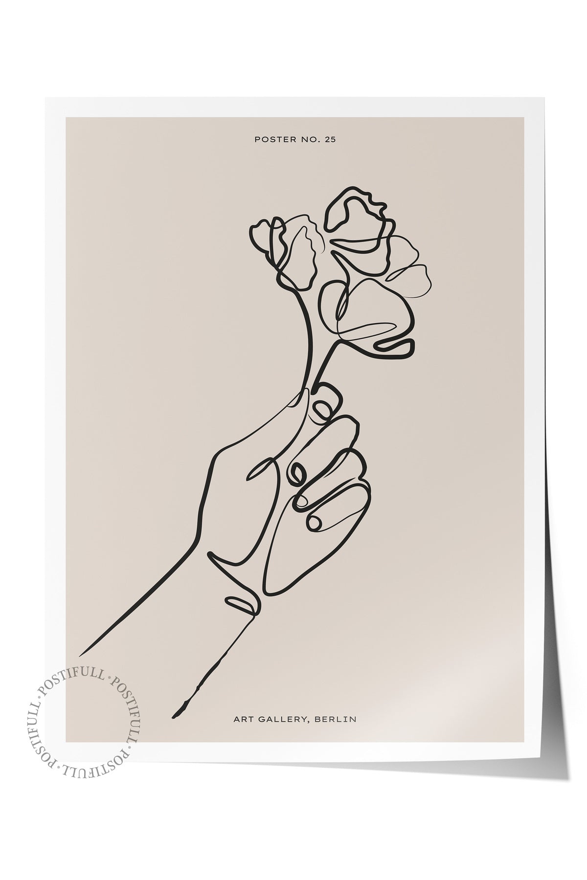 Minimal Temalı Duvar Posteri, Estetik Çerçevesiz Poster - Yatak Odası, Salon, Mutfak Duvar Dekoru