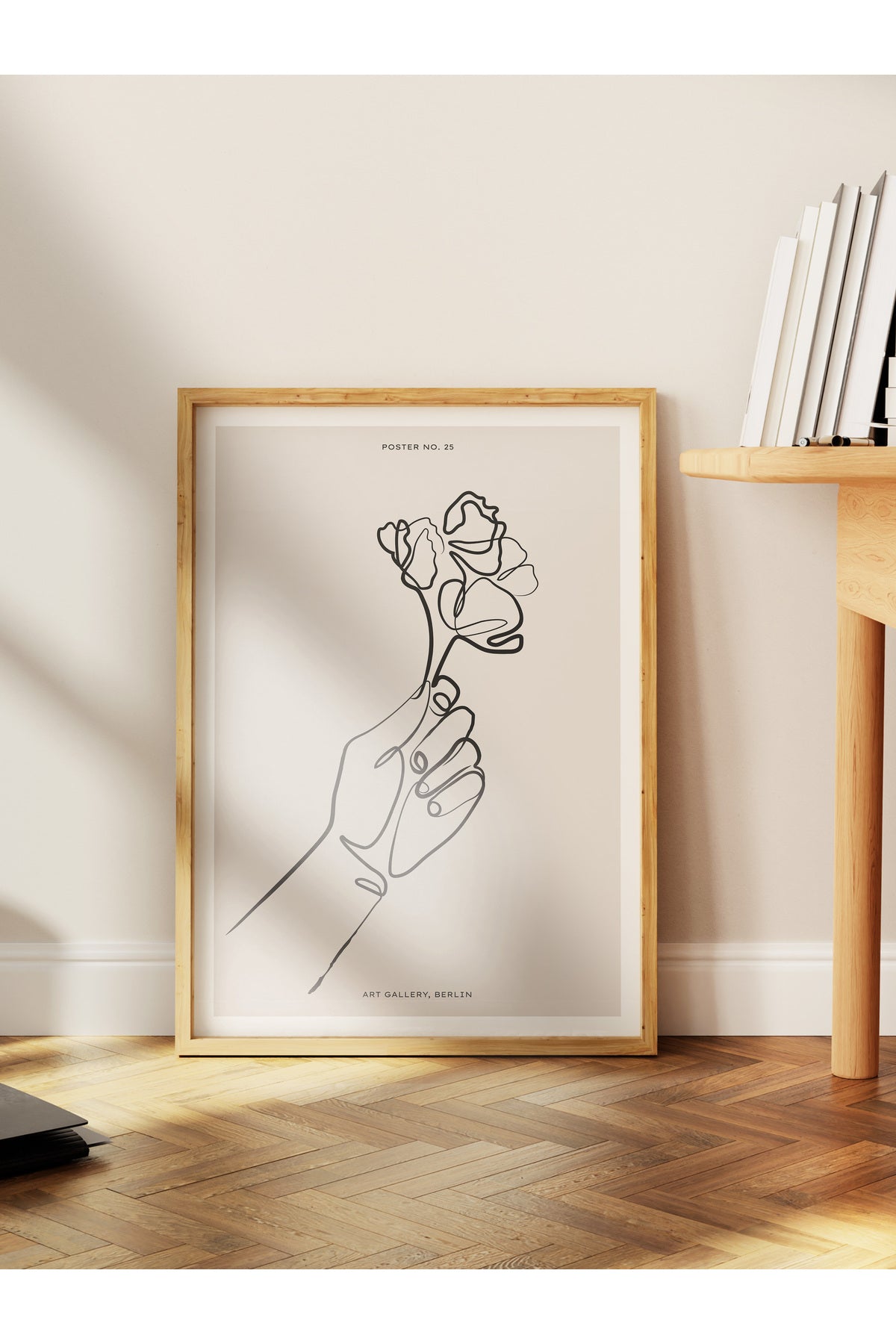 Minimal Temalı Duvar Posteri, Estetik Çerçevesiz Poster - Yatak Odası, Salon, Mutfak Duvar Dekoru