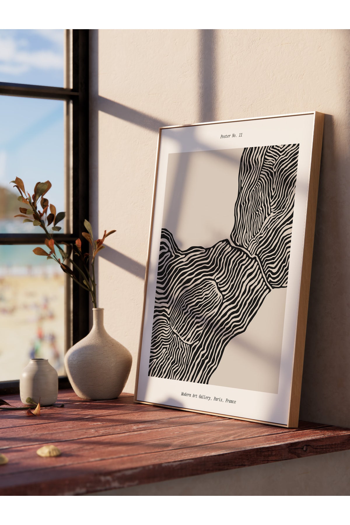 Minimal Temalı Duvar Posteri, Estetik Çerçevesiz Poster - Yatak Odası, Salon, Mutfak Duvar Dekoru