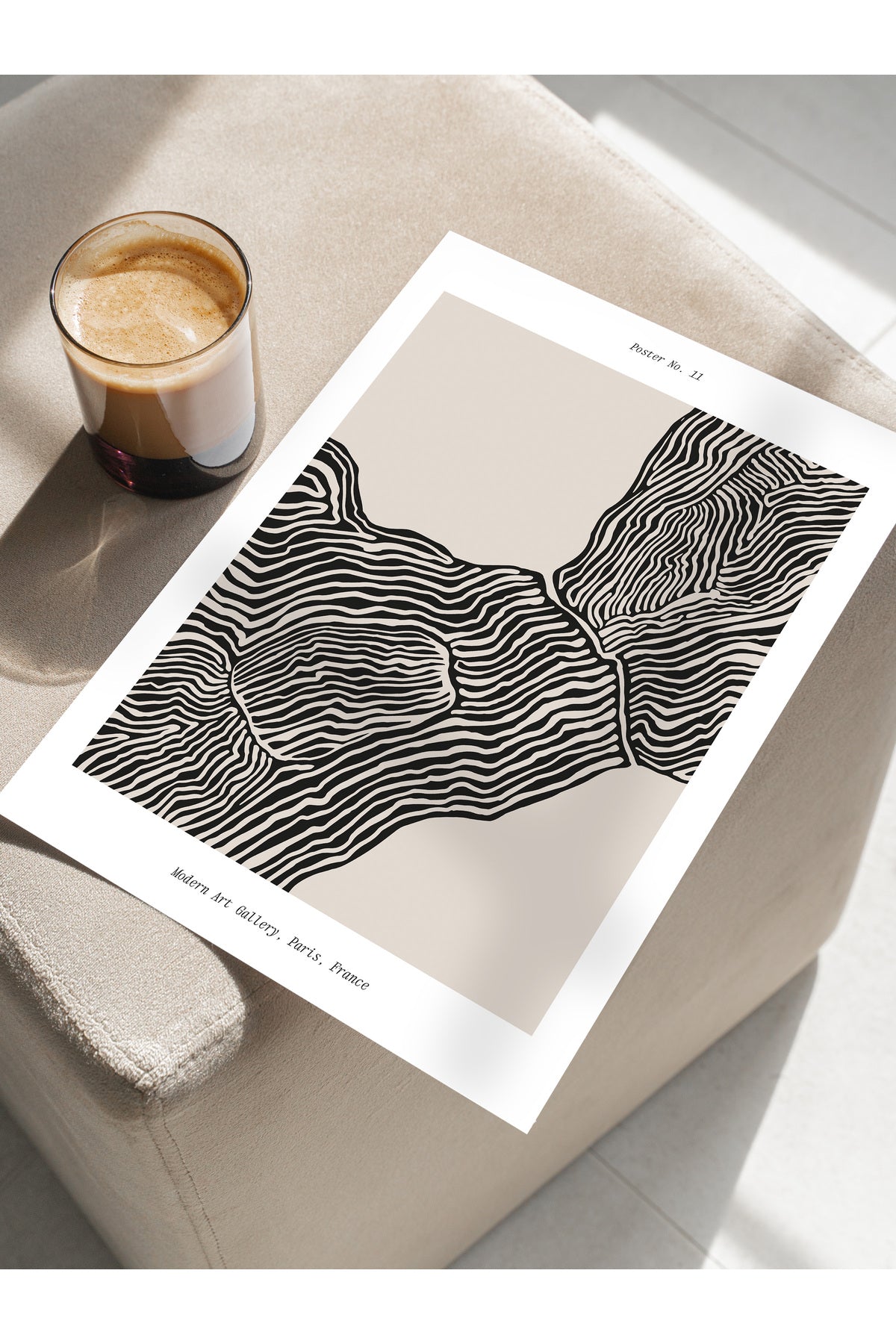 Minimal Temalı Duvar Posteri, Estetik Çerçevesiz Poster - Yatak Odası, Salon, Mutfak Duvar Dekoru