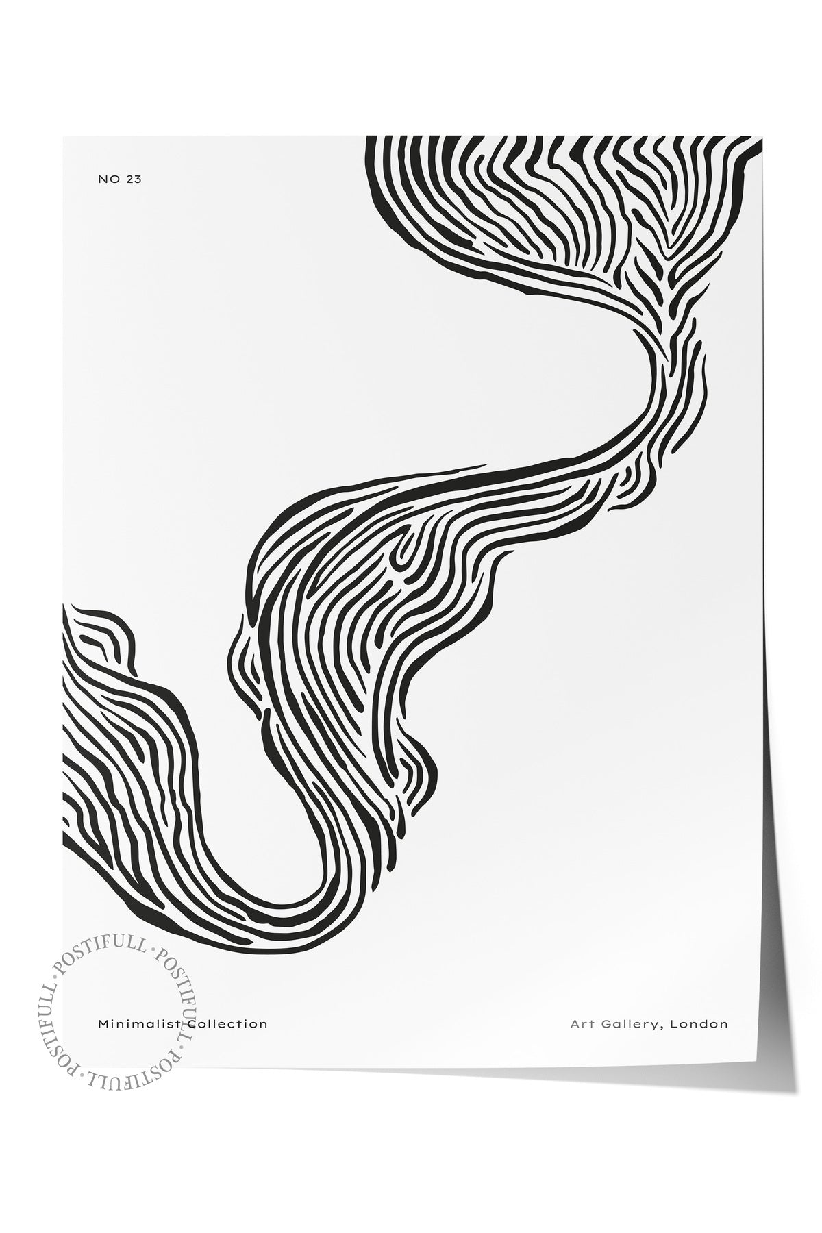 Minimal Temalı Duvar Posteri, Estetik Çerçevesiz Poster - Yatak Odası, Salon, Mutfak Duvar Dekoru