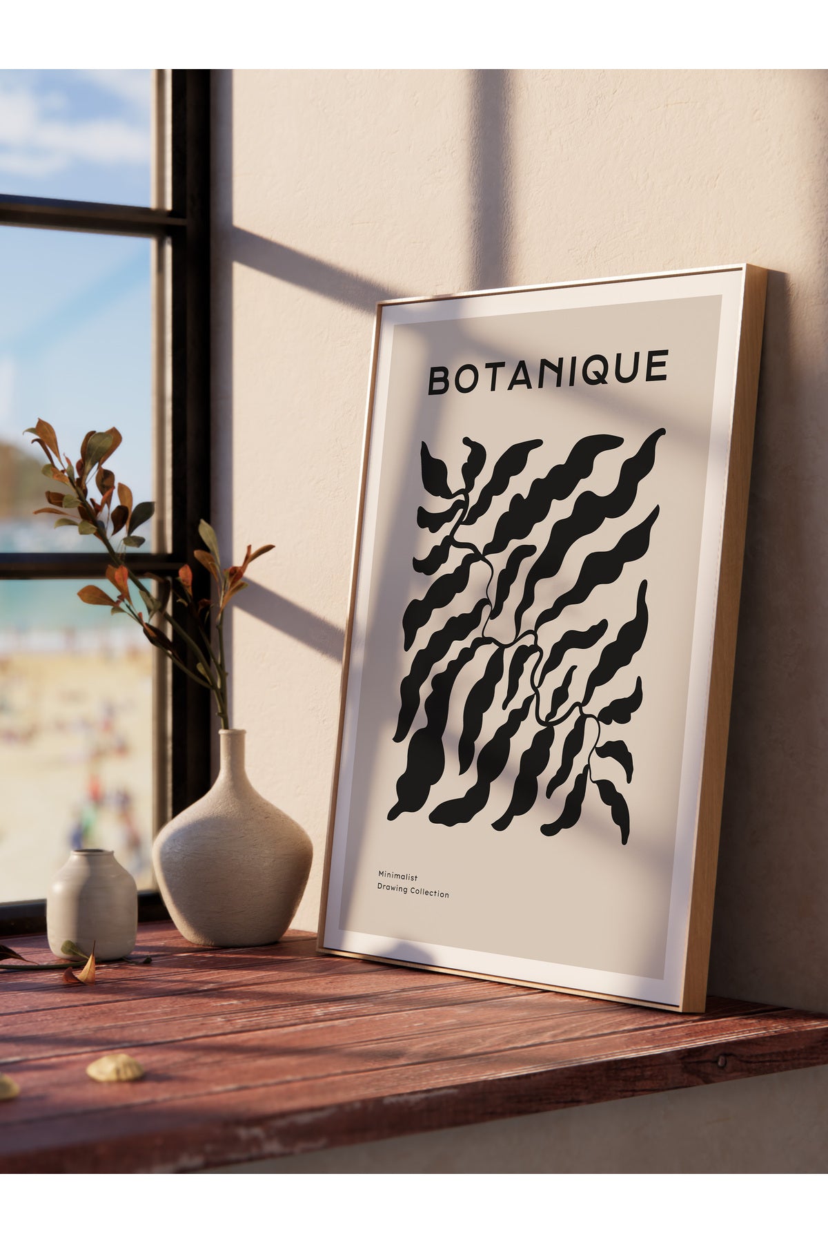 Minimal Temalı Duvar Posteri, Estetik Çerçevesiz Poster - Yatak Odası, Salon, Mutfak Duvar Dekoru