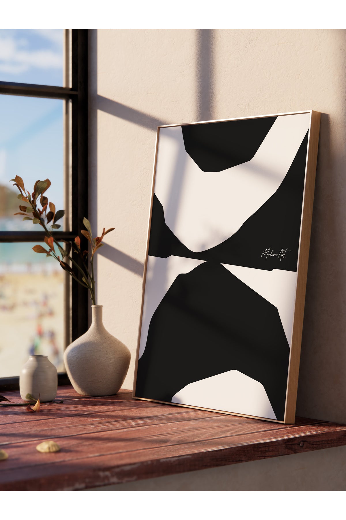 Minimal Temalı Duvar Posteri, Estetik Çerçevesiz Poster - Yatak Odası, Salon, Mutfak Duvar Dekoru