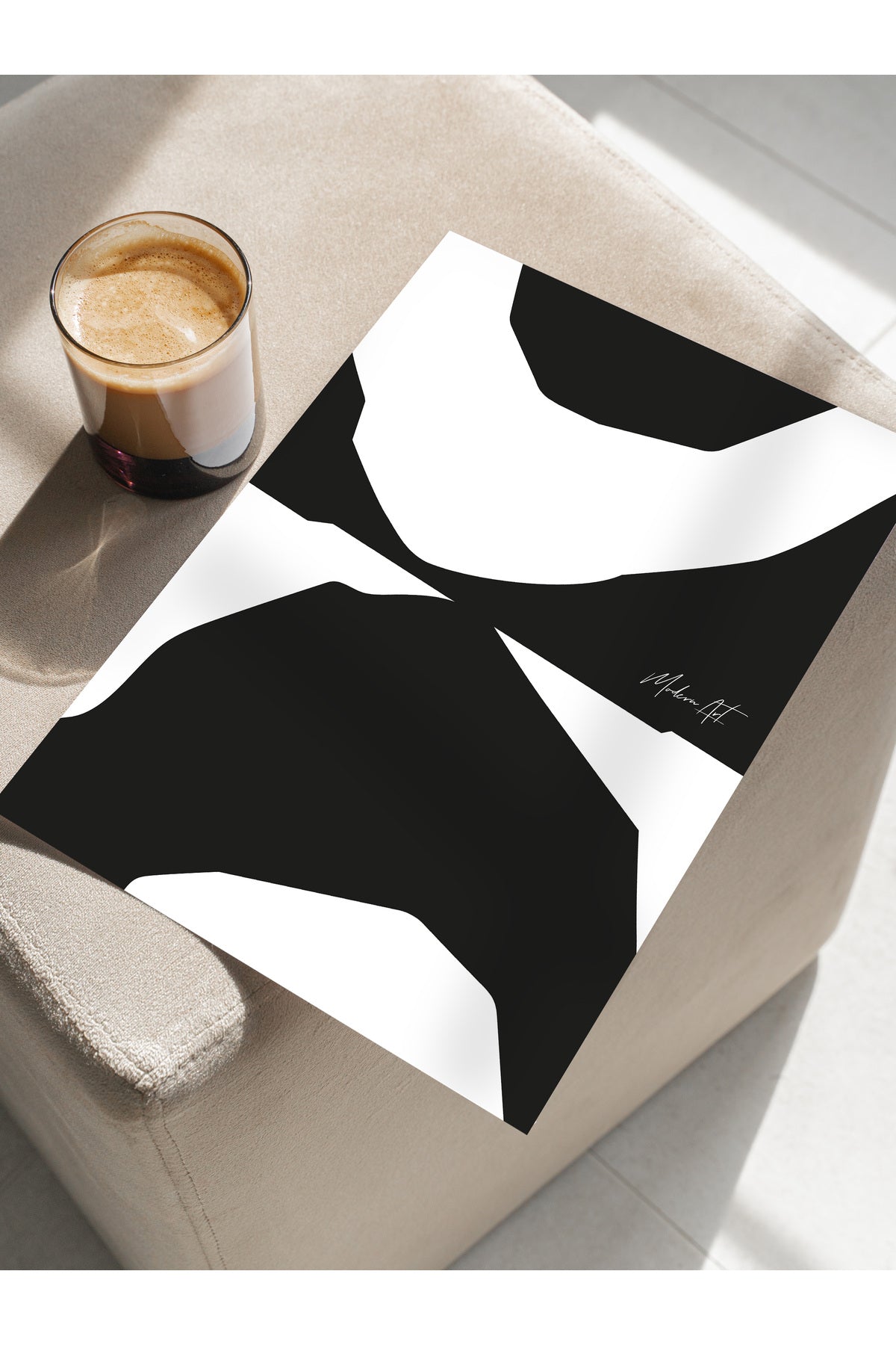 Minimal Temalı Duvar Posteri, Estetik Çerçevesiz Poster - Yatak Odası, Salon, Mutfak Duvar Dekoru