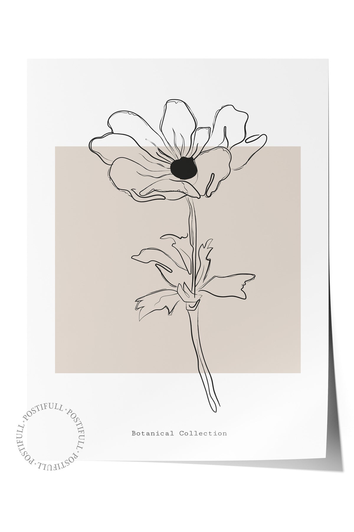 Minimal Temalı Duvar Posteri, Estetik Çerçevesiz Poster - Yatak Odası, Salon, Mutfak Duvar Dekoru