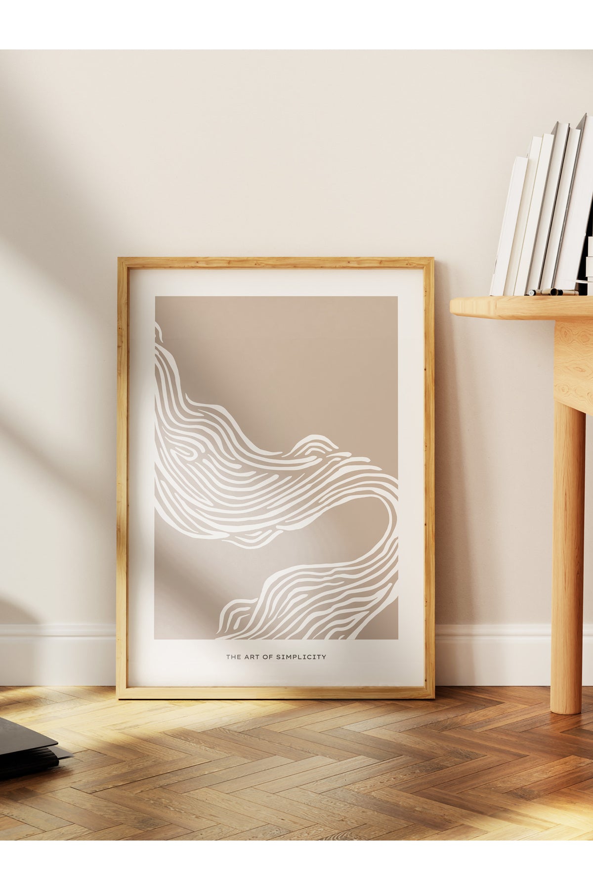 Minimal Temalı Duvar Posteri, Estetik Çerçevesiz Poster - Yatak Odası, Salon, Mutfak Duvar Dekoru