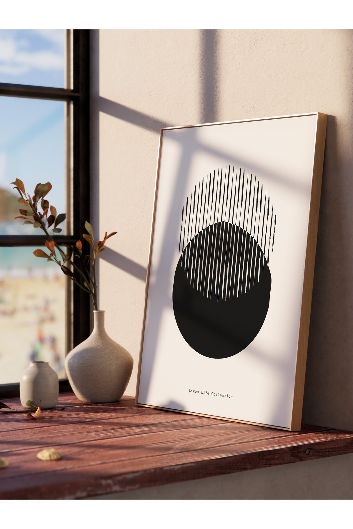 Minimal Temalı Duvar Posteri, Estetik Çerçevesiz Poster - Yatak Odası, Salon, Mutfak Duvar Dekoru