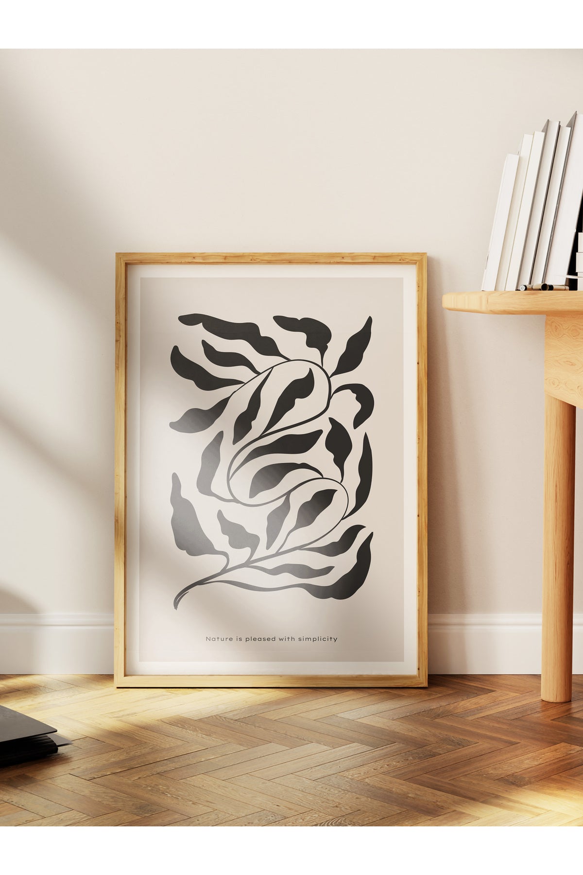 Minimal Temalı Duvar Posteri, Estetik Çerçevesiz Poster - Yatak Odası, Salon, Mutfak Duvar Dekoru
