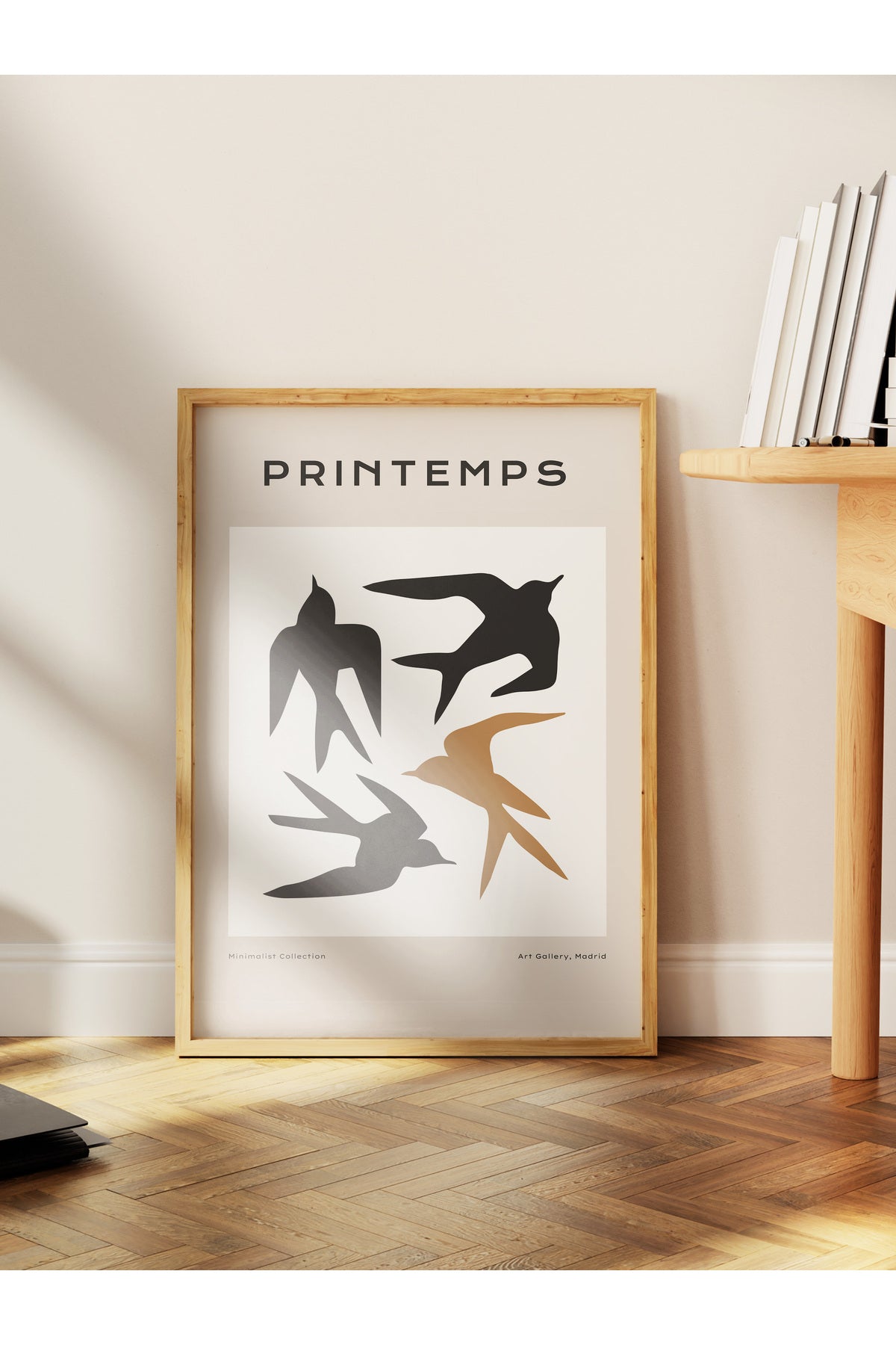 Minimal Temalı Duvar Posteri, Estetik Çerçevesiz Poster - Yatak Odası, Salon, Mutfak Duvar Dekoru