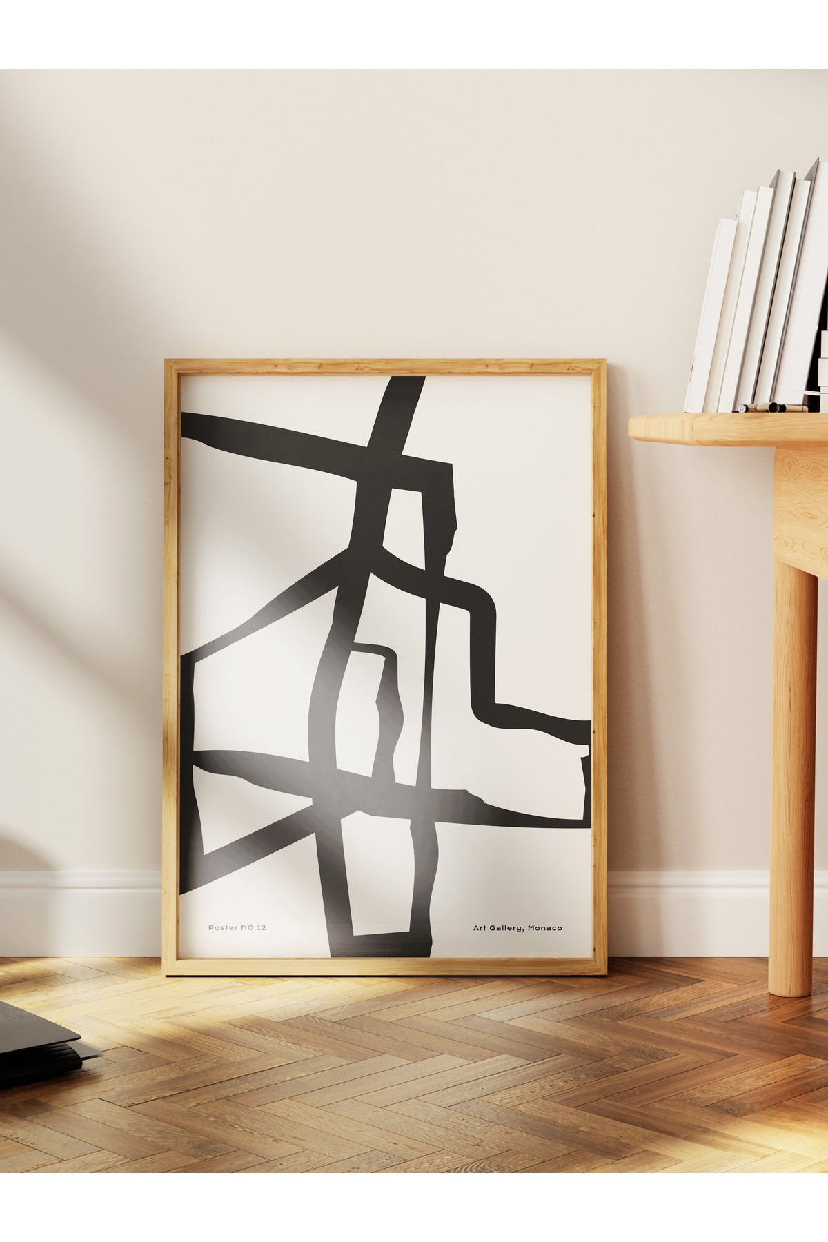 Minimal Temalı Duvar Posteri, Estetik Çerçevesiz Poster - Yatak Odası, Salon, Mutfak Duvar Dekoru