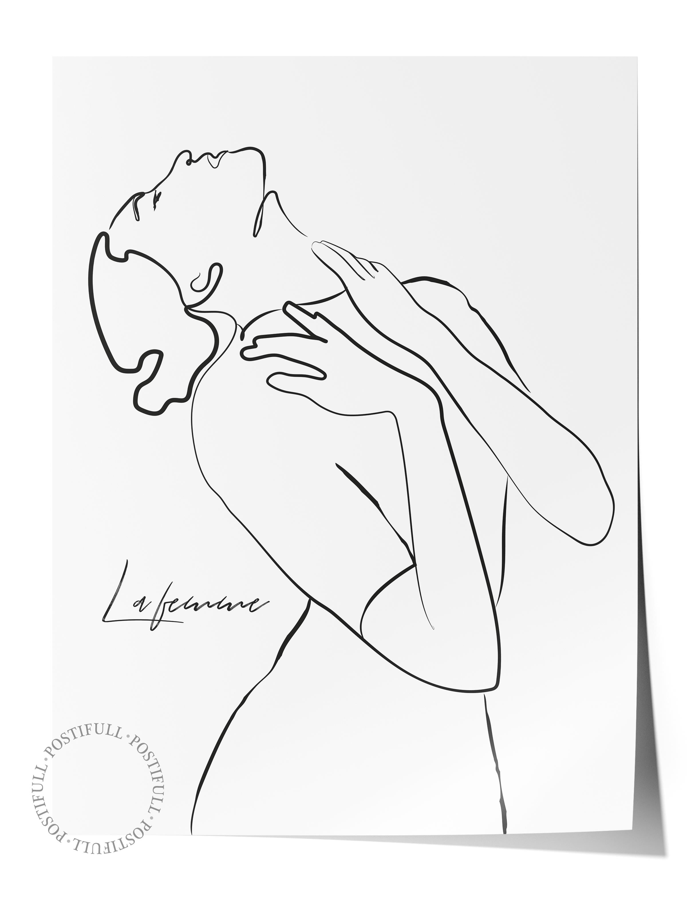 Minimal Temalı Duvar Posteri, Estetik Çerçevesiz Poster - Yatak Odası, Salon, Mutfak Duvar Dekoru