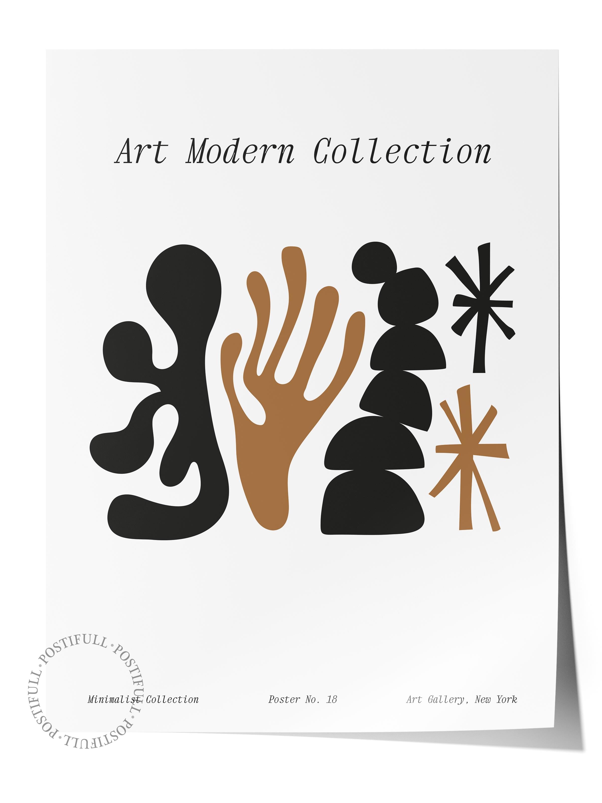 Minimal Temalı Duvar Posteri, Estetik Çerçevesiz Poster - Yatak Odası, Salon, Mutfak Duvar Dekoru