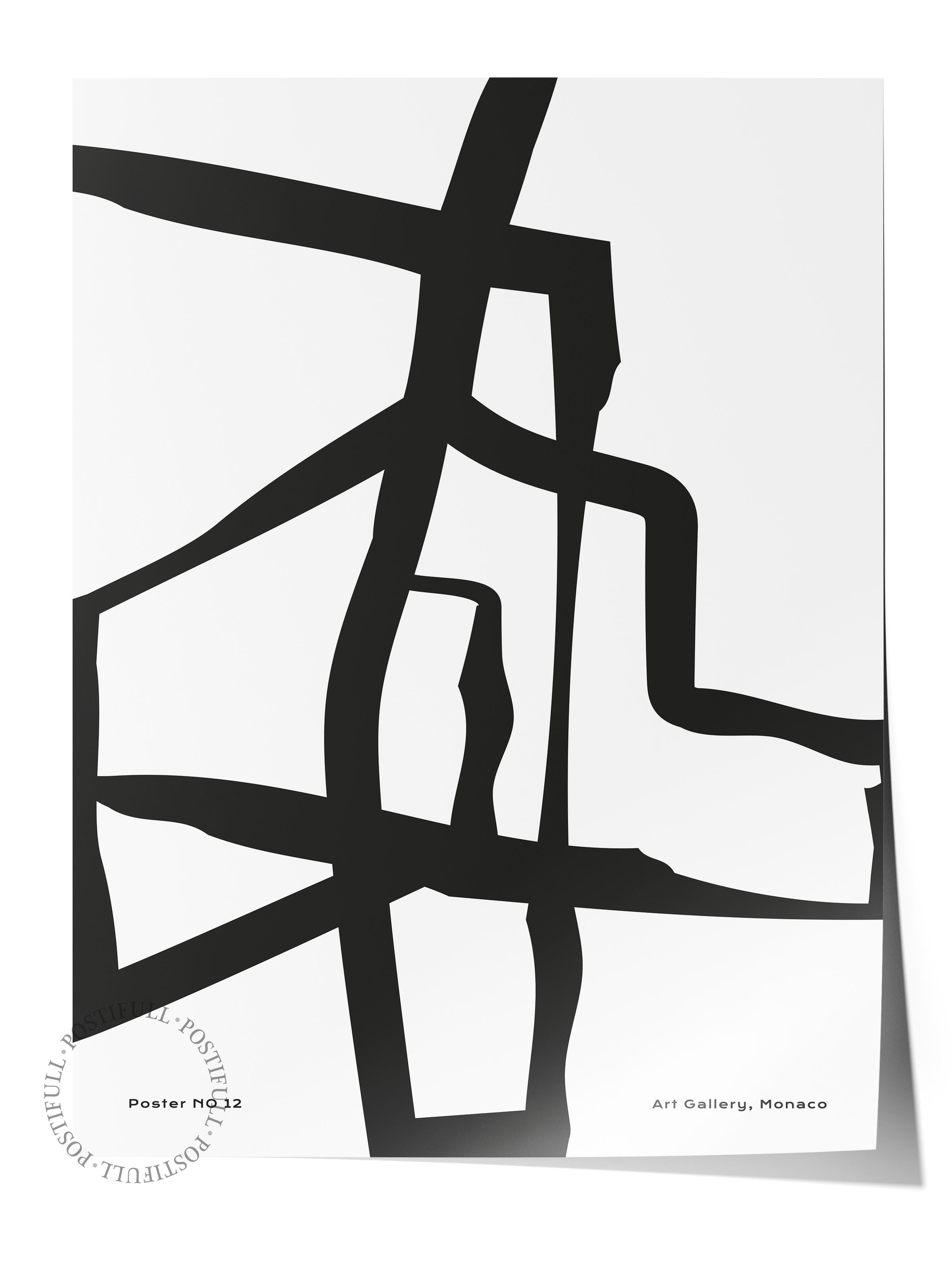 Minimal Temalı Duvar Posteri, Estetik Çerçevesiz Poster - Yatak Odası, Salon, Mutfak Duvar Dekoru