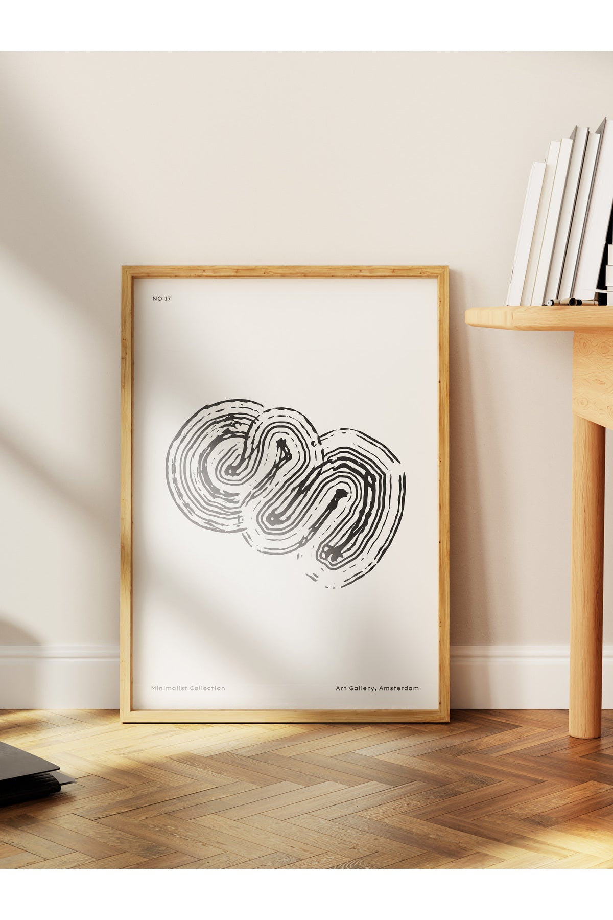 Minimal Temalı Duvar Posteri, Modern Çerçevesiz Poster - Yatak Odası, Salon, Mutfak Duvar Dekoru