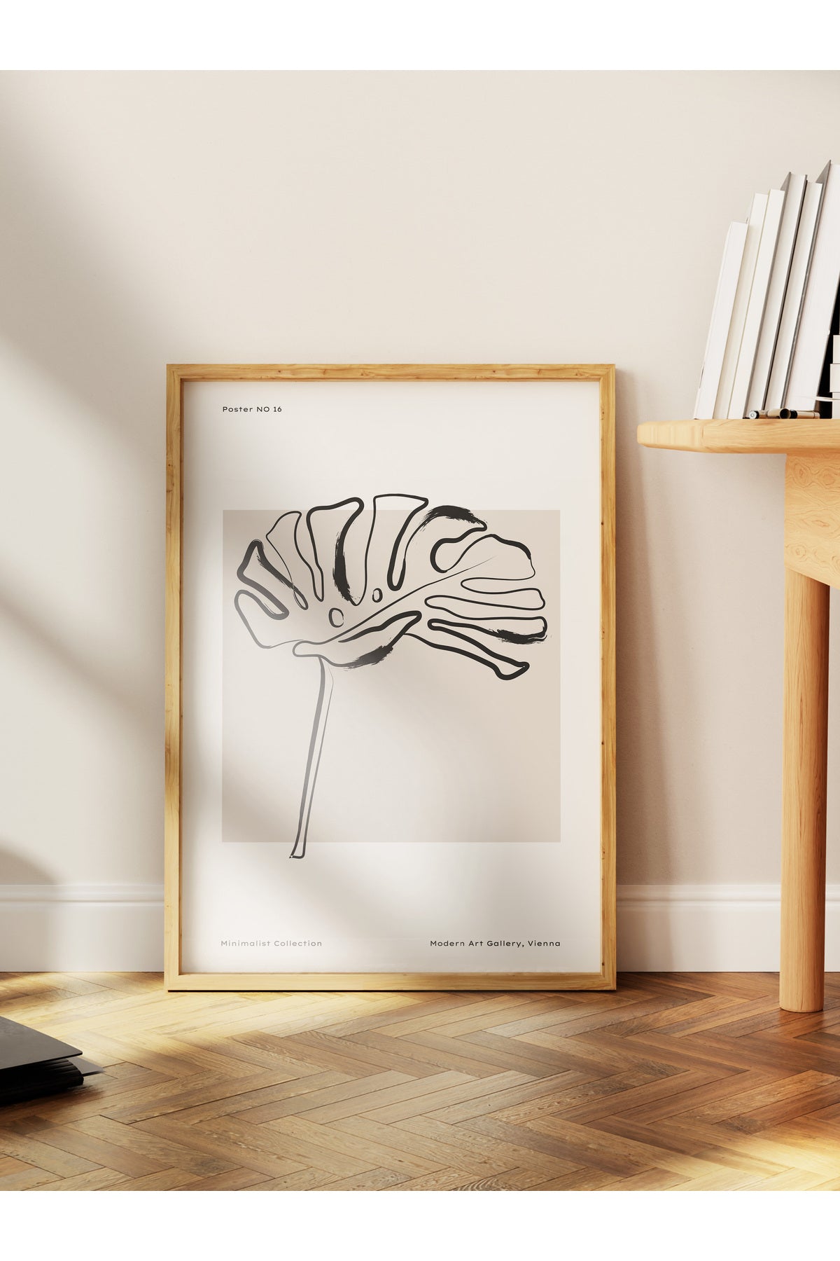 Minimal Temalı Duvar Posteri, Modern Çerçevesiz Poster - Yatak Odası, Salon, Mutfak Duvar Dekoru