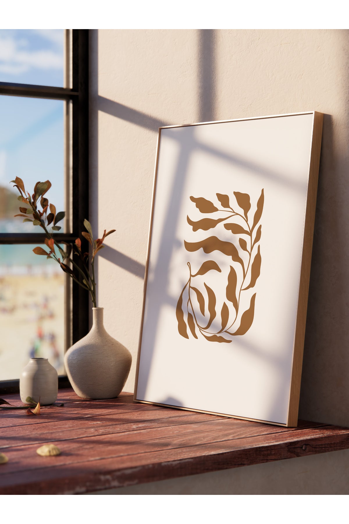 Minimal Temalı Duvar Posteri, Modern Çerçevesiz Poster - Yatak Odası, Salon, Mutfak Duvar Dekoru