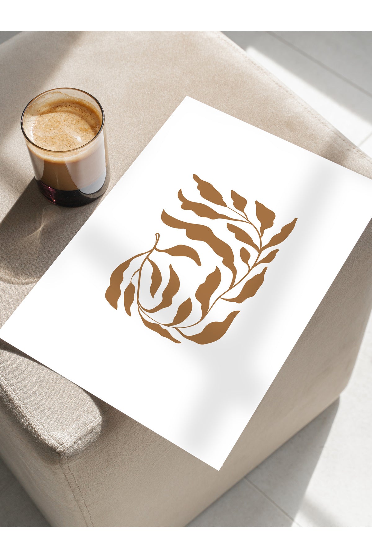 Minimal Temalı Duvar Posteri, Modern Çerçevesiz Poster - Yatak Odası, Salon, Mutfak Duvar Dekoru