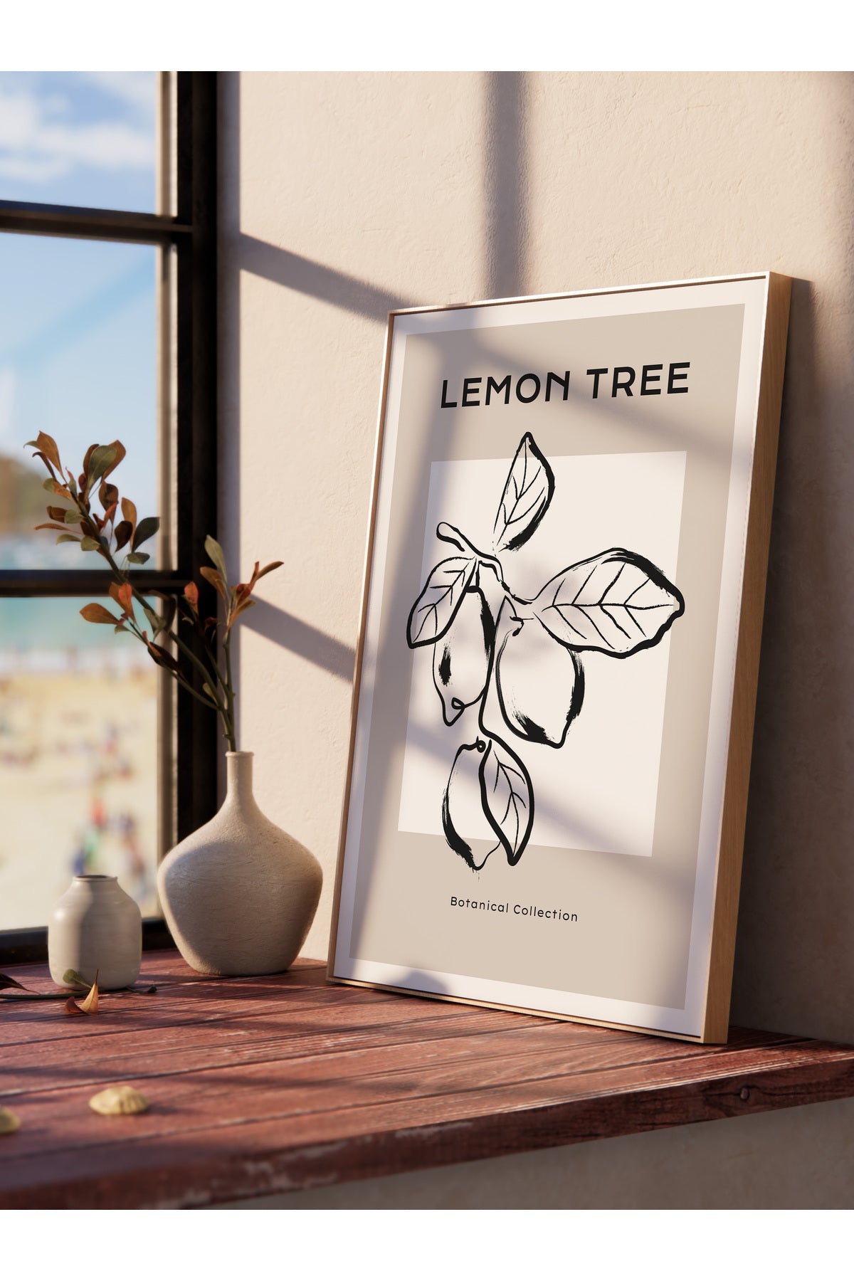 Minimal Temalı Duvar Posteri, Modern Çerçevesiz Poster - Yatak Odası, Salon, Mutfak Duvar Dekoru