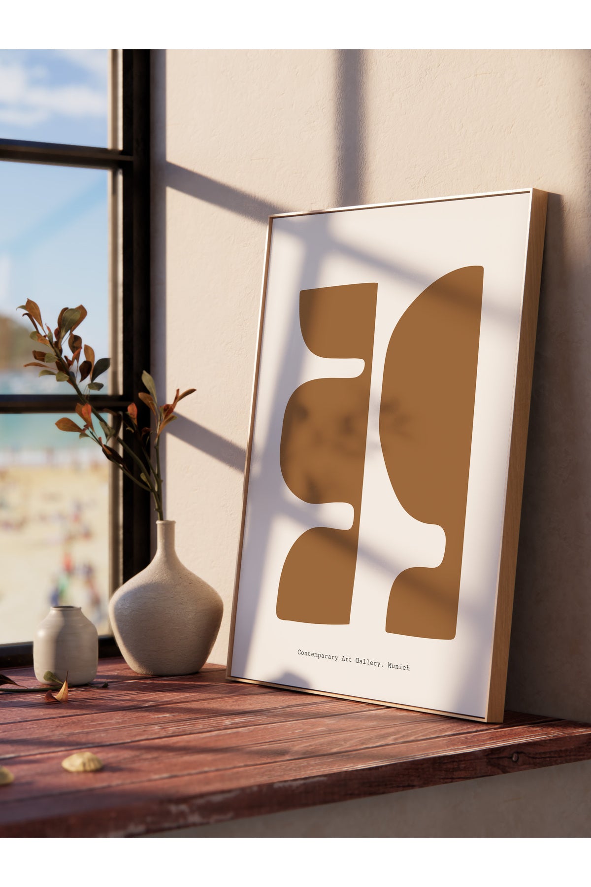 Minimal Temalı Duvar Posteri, Modern Çerçevesiz Poster - Yatak Odası, Salon, Mutfak Duvar Dekoru