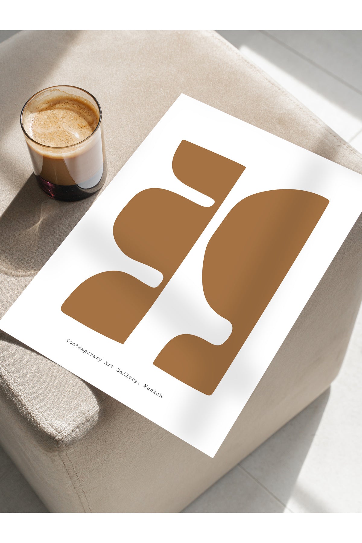 Minimal Temalı Duvar Posteri, Modern Çerçevesiz Poster - Yatak Odası, Salon, Mutfak Duvar Dekoru