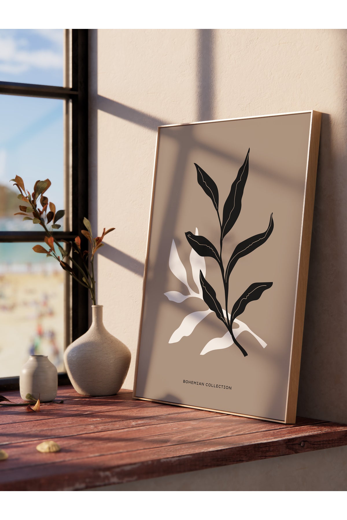 Minimal Temalı Duvar Posteri, Modern Çerçevesiz Poster - Yatak Odası, Salon, Mutfak Duvar Dekoru