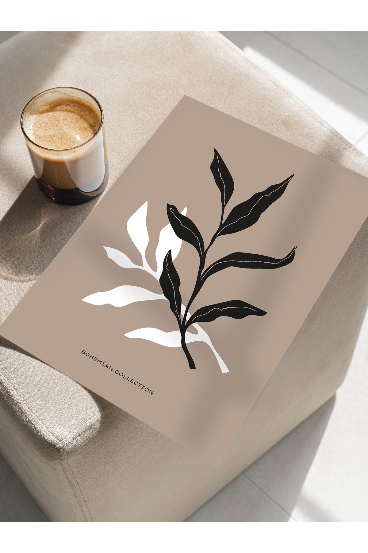 Minimal Temalı Duvar Posteri, Modern Çerçevesiz Poster - Yatak Odası, Salon, Mutfak Duvar Dekoru