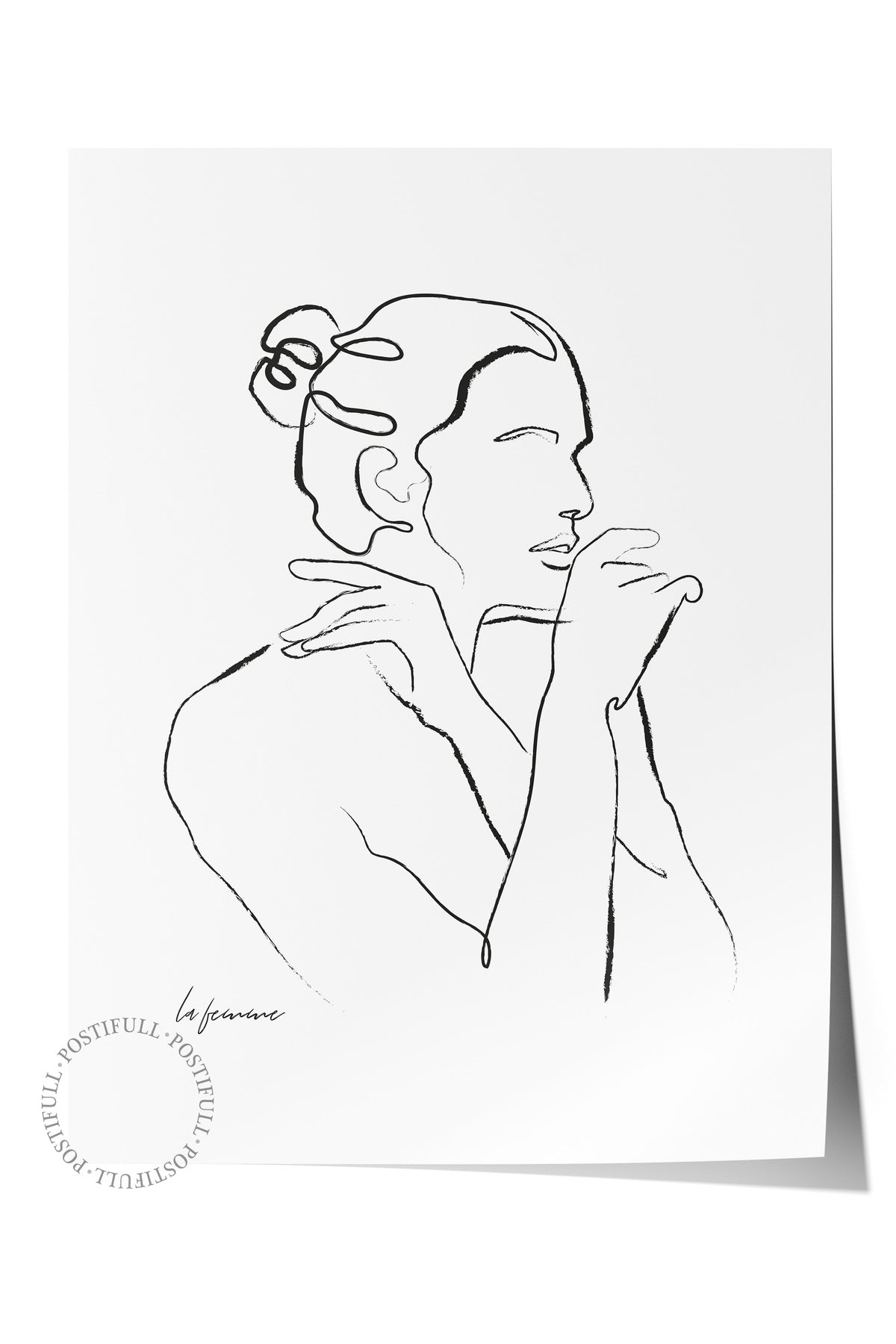 Minimal Temalı Duvar Posteri, Modern Çerçevesiz Poster - Yatak Odası, Salon, Mutfak Duvar Dekoru
