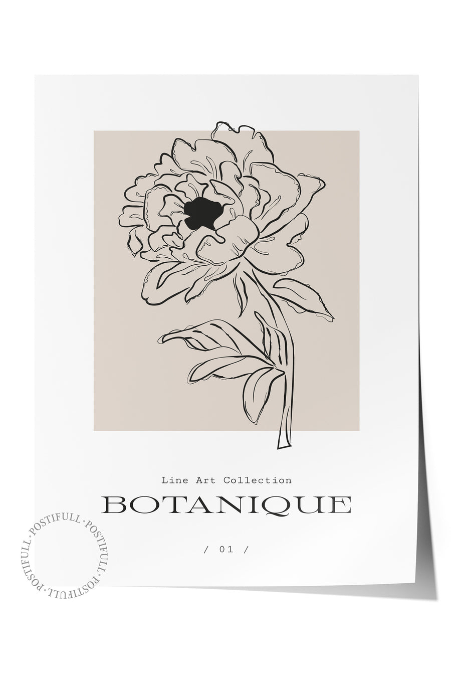 Farklı Tonlarda BOTANIQUE İskandinav Çerçevesiz Poster