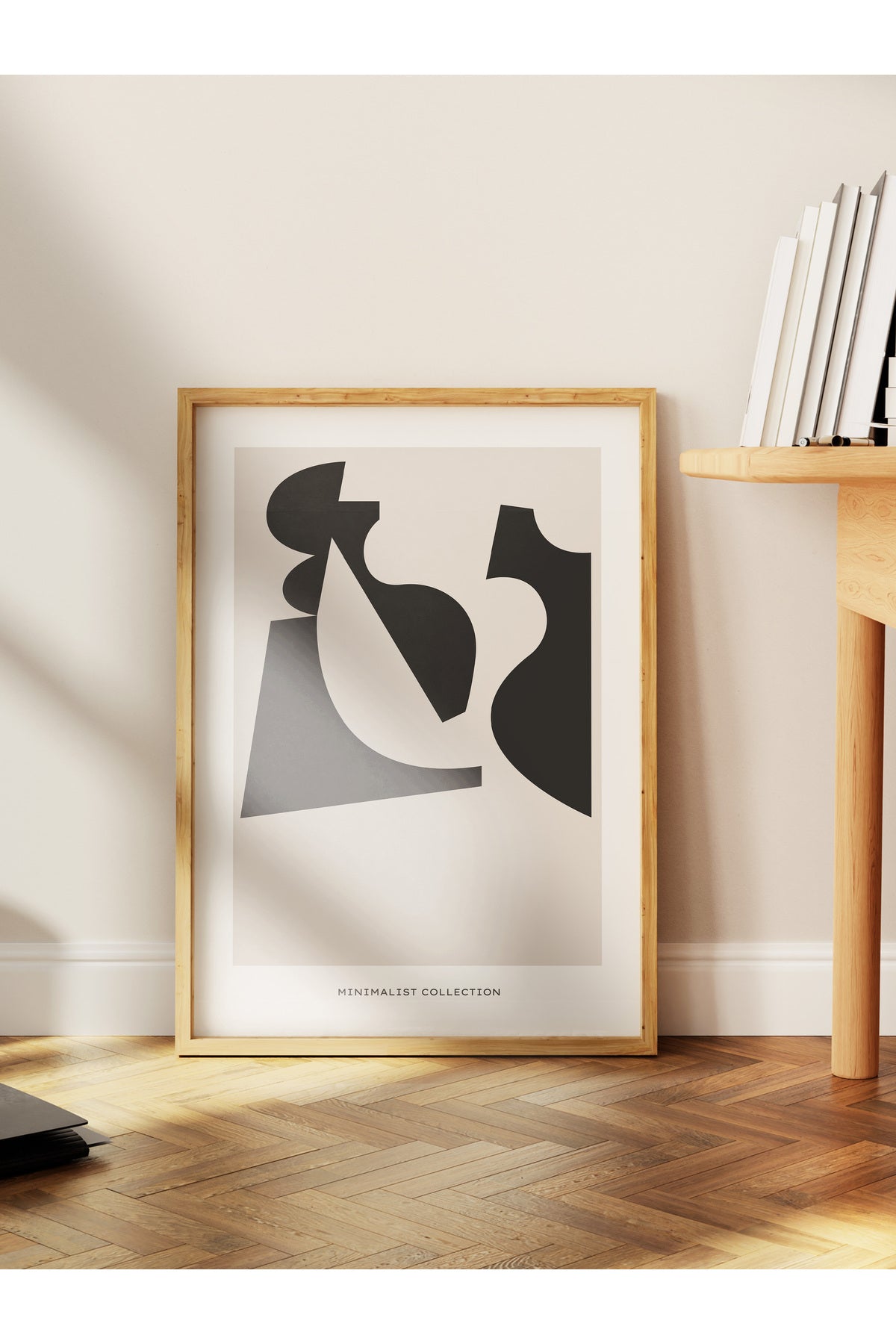 Minimal Temalı Duvar Posteri, Modern Çerçevesiz Poster - Yatak Odası, Salon, Mutfak Duvar Dekoru