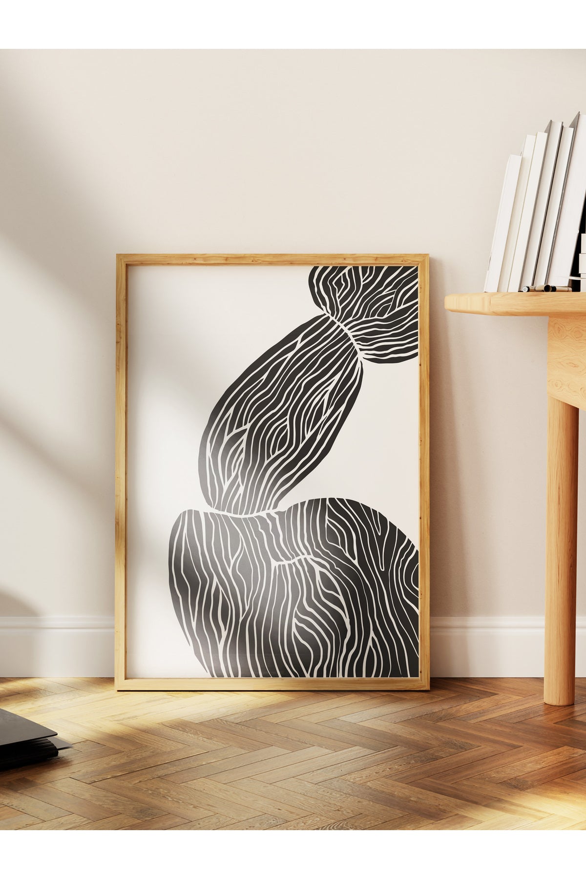 Minimal Temalı Duvar Posteri, Modern Çerçevesiz Poster - Yatak Odası, Salon, Mutfak Duvar Dekoru