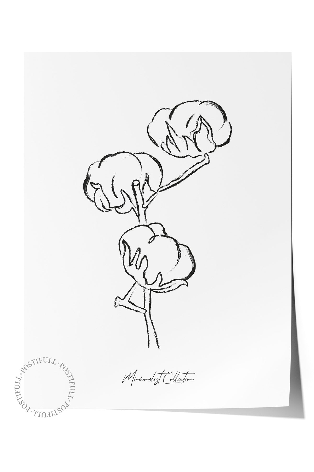 Minimal Temalı Duvar Posteri, Modern Çerçevesiz Poster - Yatak Odası, Salon, Mutfak Duvar Dekoru