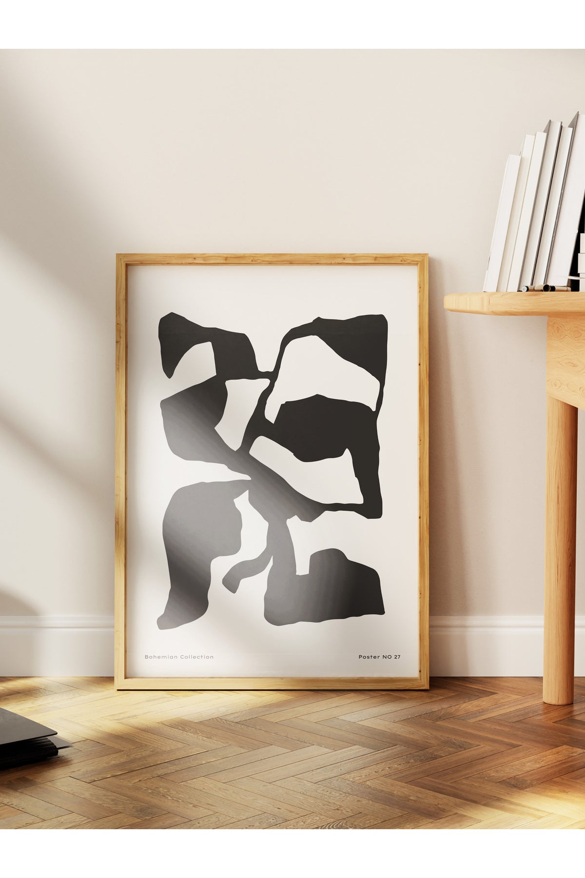 Minimal Temalı Duvar Posteri, Modern Çerçevesiz Poster - Yatak Odası, Salon, Mutfak Duvar Dekoru