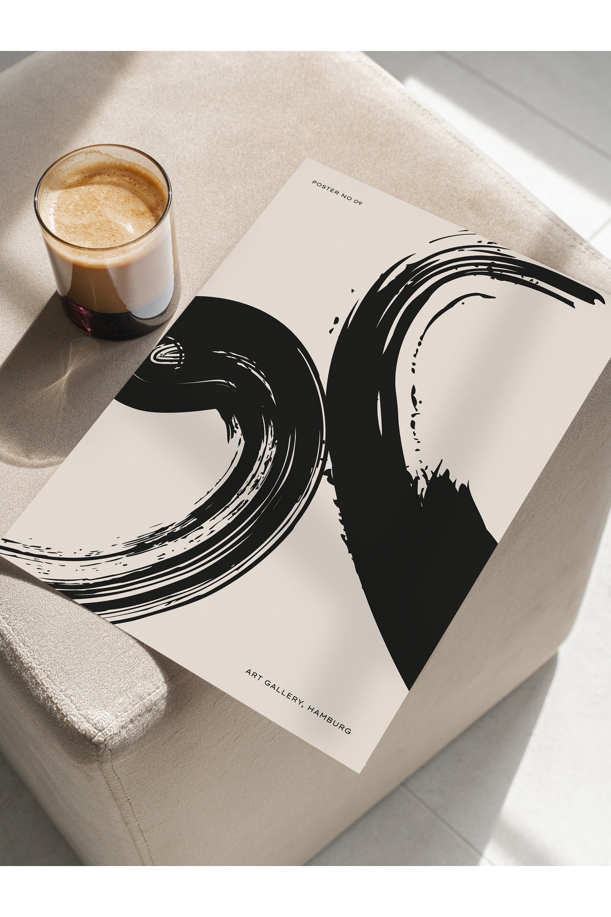 Minimal Temalı Duvar Posteri, Modern Çerçevesiz Poster - Yatak Odası, Salon, Mutfak Duvar Dekoru