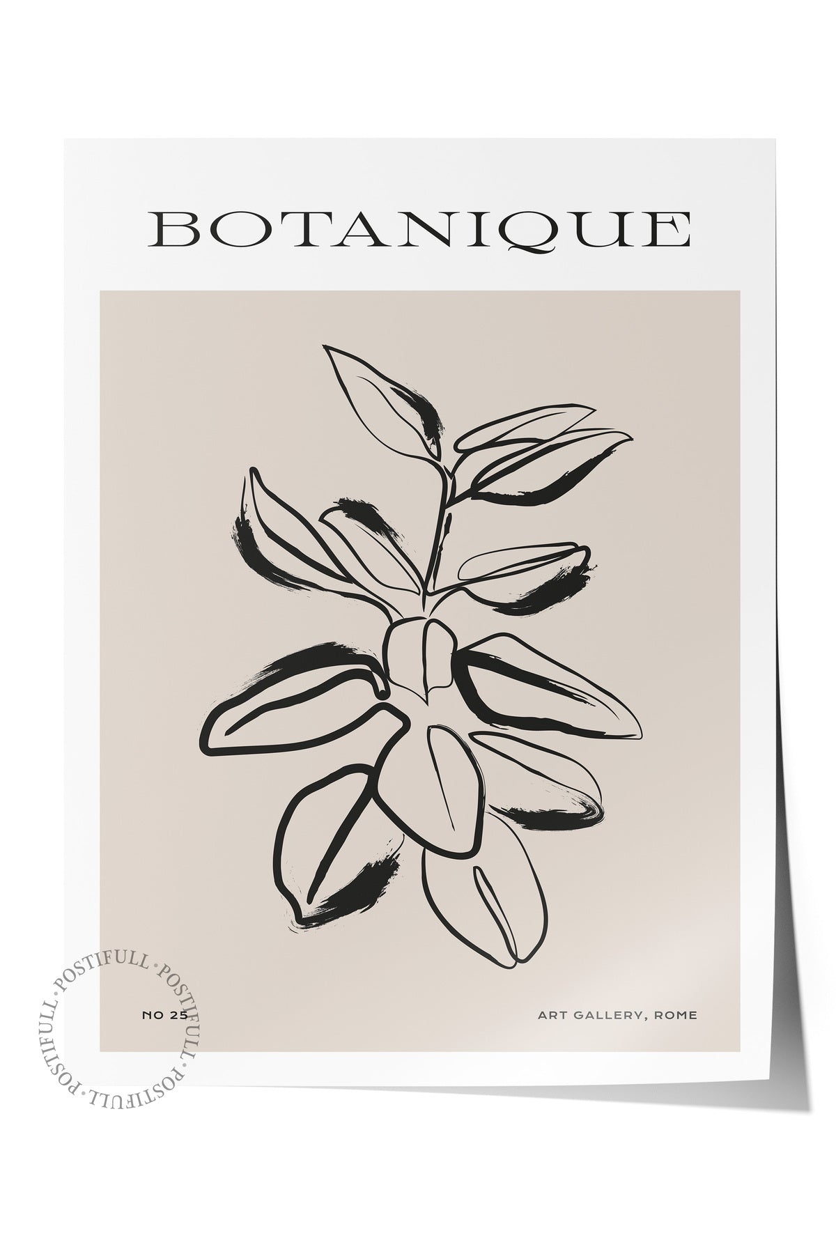 Minimal Temalı Duvar Posteri, Modern Çerçevesiz Poster - Yatak Odası, Salon, Mutfak Duvar Dekoru