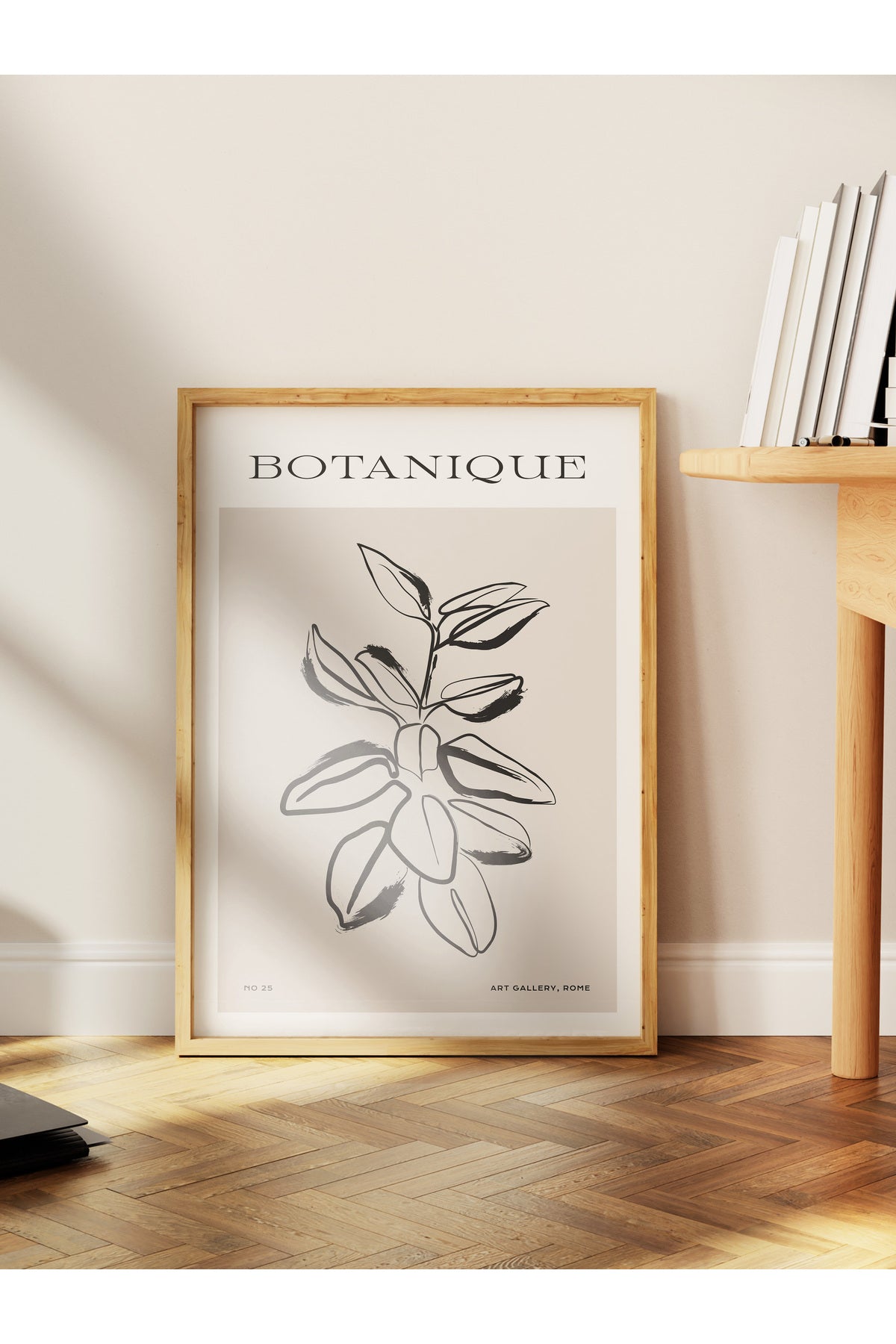 Minimal Temalı Duvar Posteri, Modern Çerçevesiz Poster - Yatak Odası, Salon, Mutfak Duvar Dekoru