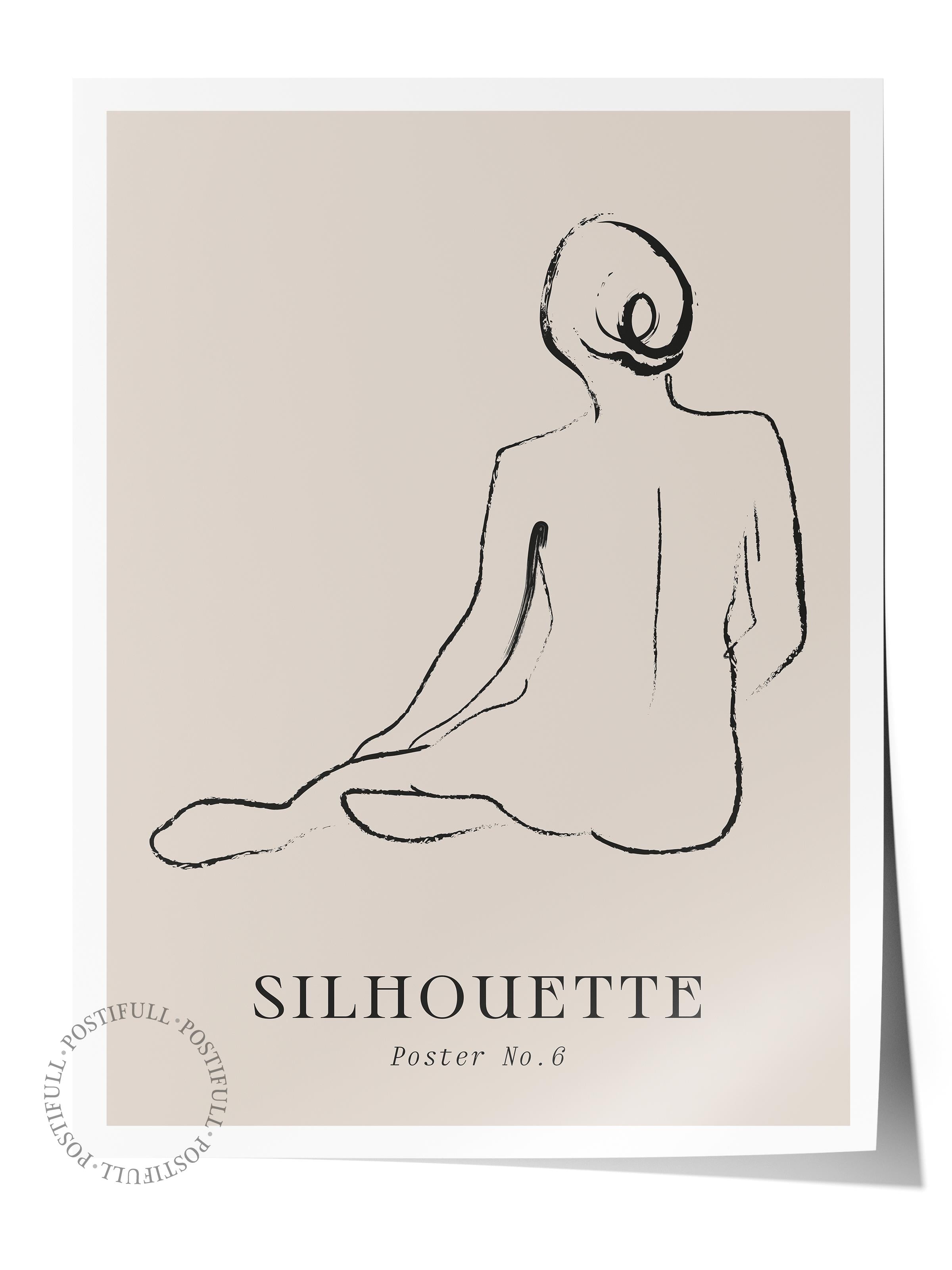 Minimal Temalı Duvar Posteri, Modern Çerçevesiz Poster - Yatak Odası, Salon, Mutfak Duvar Dekoru