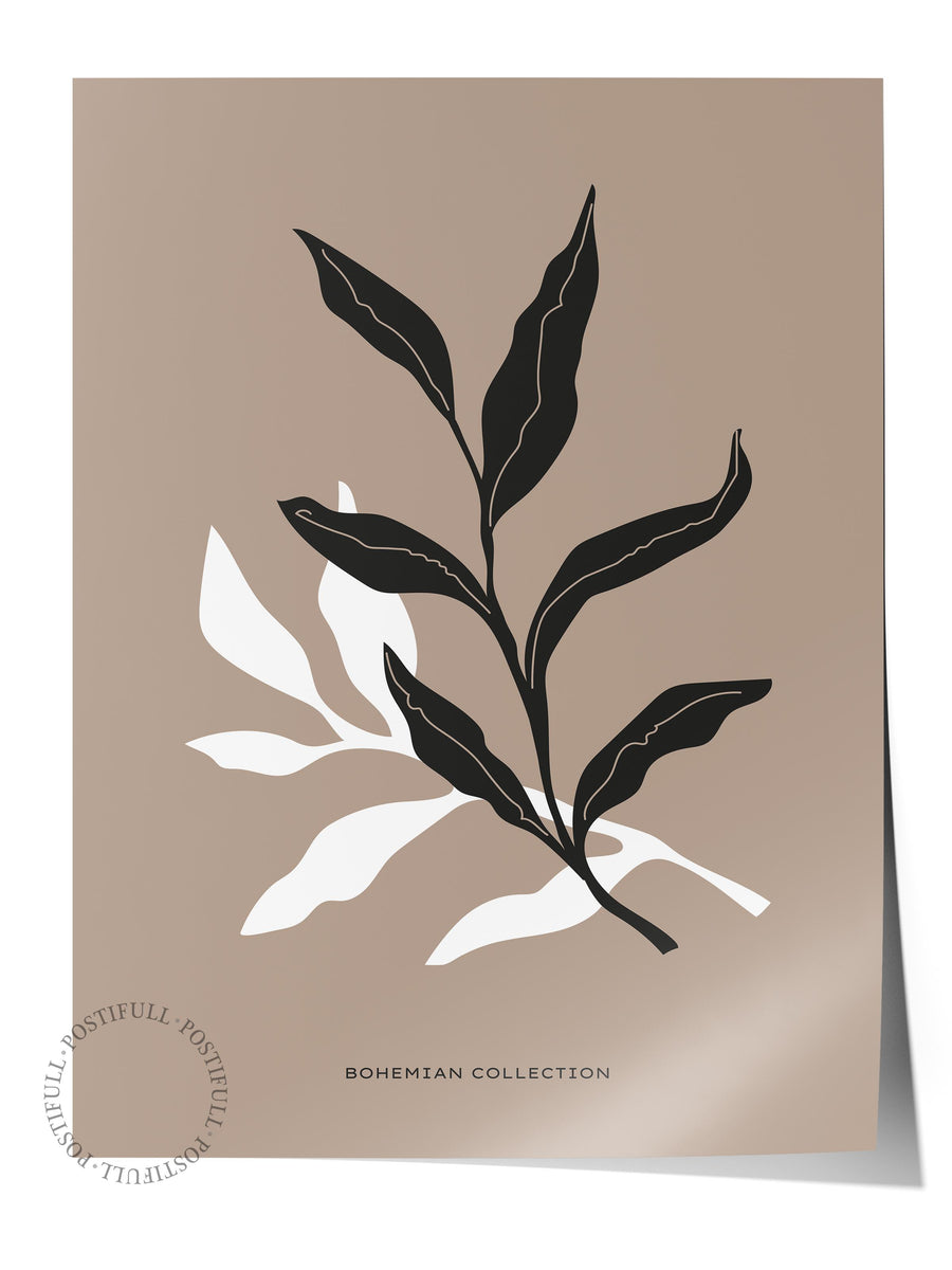 Farklı Tonlarda BOHEMIAN COLLECTION İskandinav Çerçevesiz Poster