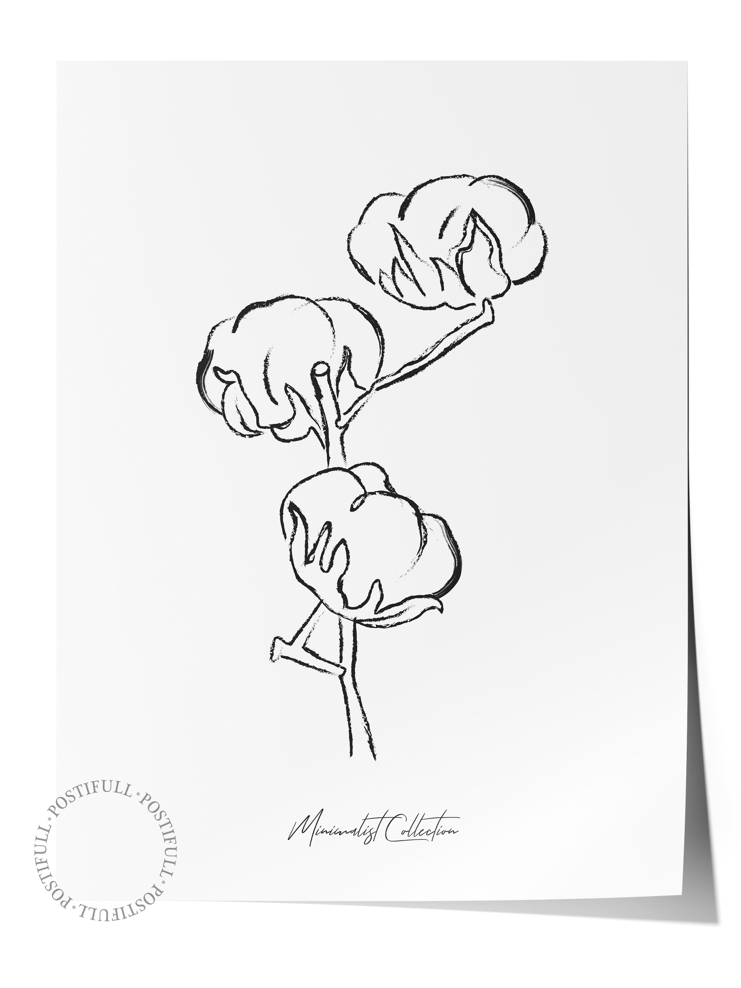 Minimal Temalı Duvar Posteri, Modern Çerçevesiz Poster - Yatak Odası, Salon, Mutfak Duvar Dekoru