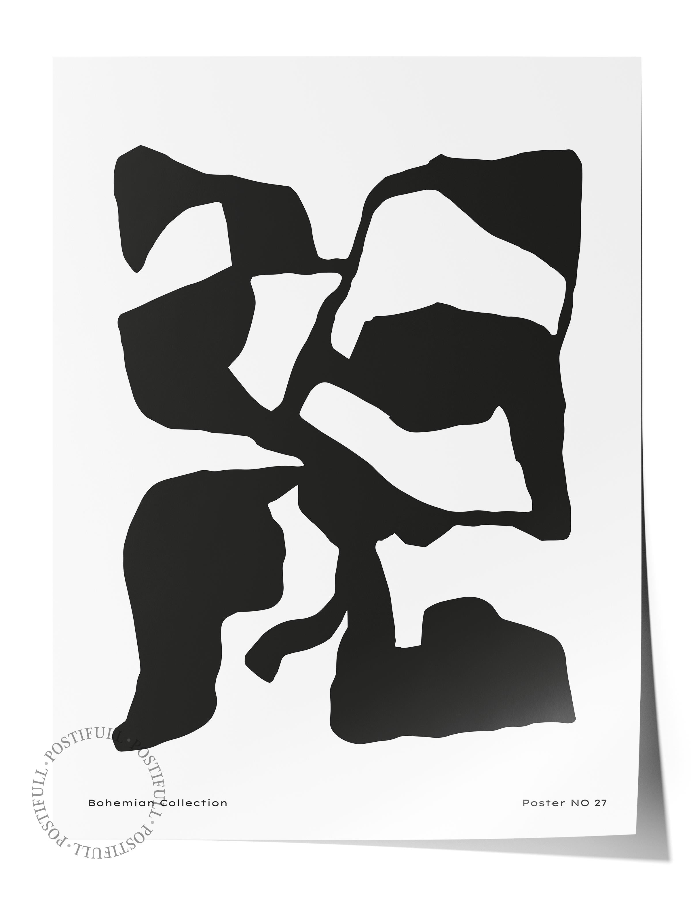 Minimal Temalı Duvar Posteri, Modern Çerçevesiz Poster - Yatak Odası, Salon, Mutfak Duvar Dekoru