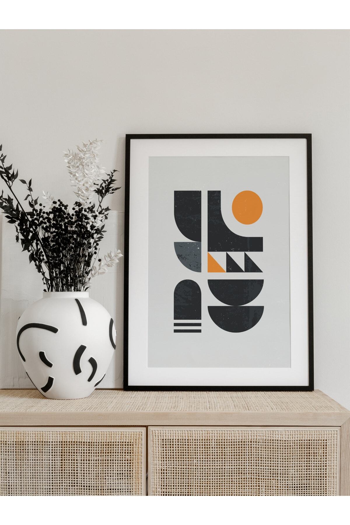 Modern Bauhaus Ve Estetik Poster, Boho Duvar Dekoru, Çerçevesiz 30cm X 42cm,büyük Boy Duvar Tablosu