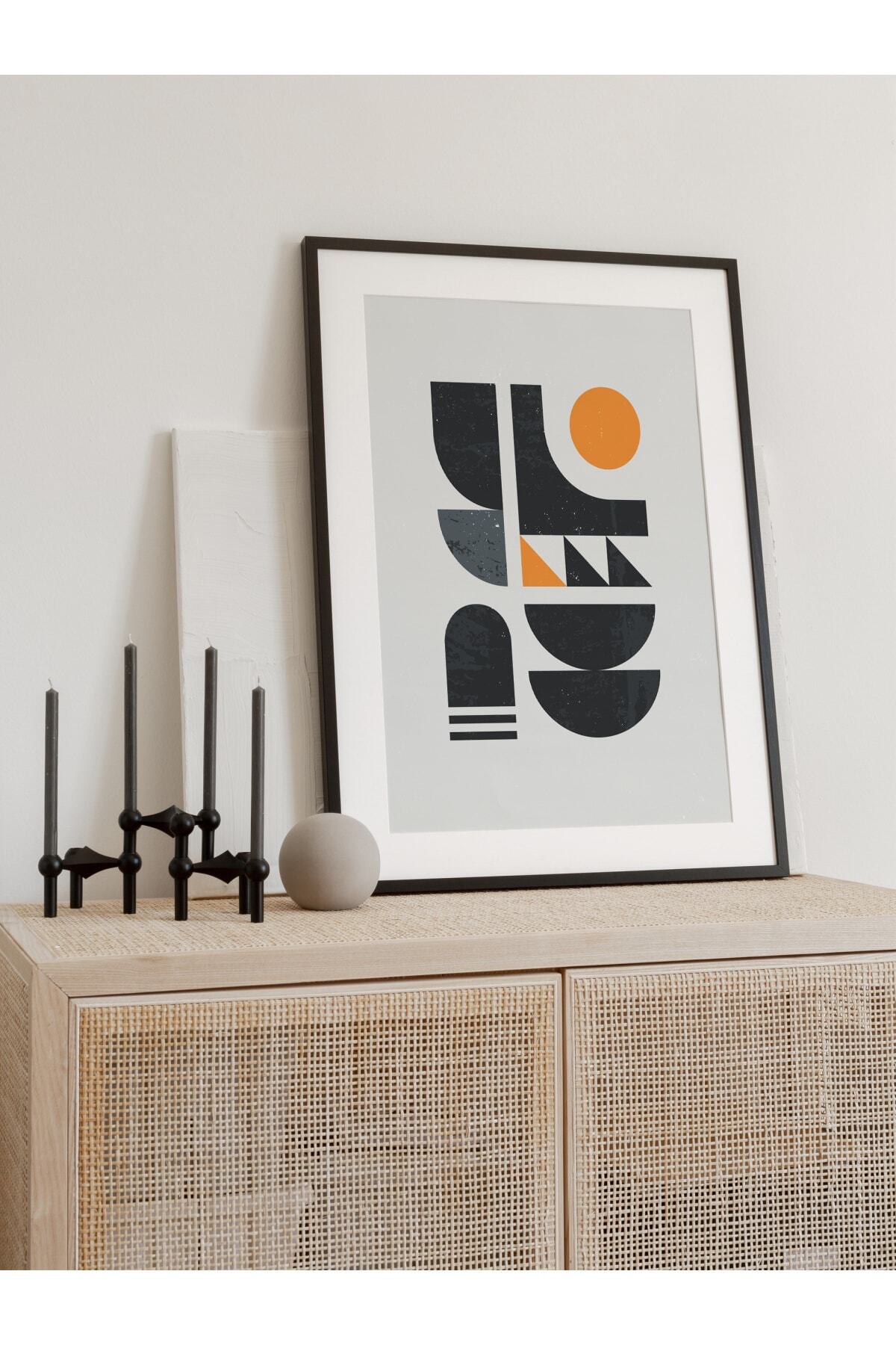 Modern Bauhaus Ve Estetik Poster, Boho Duvar Dekoru, Çerçevesiz 30cm X 42cm,büyük Boy Duvar Tablosu