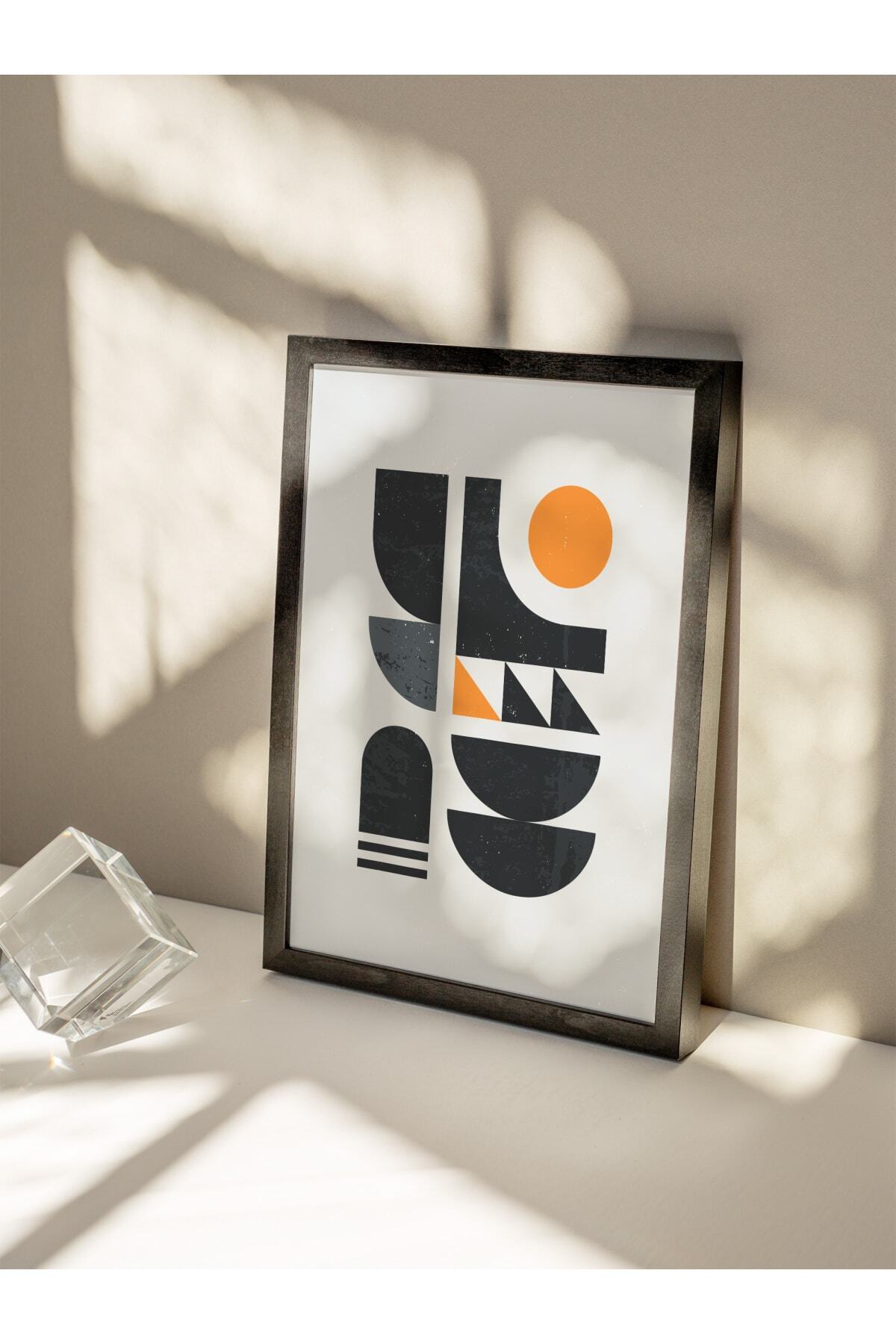 Modern Bauhaus Ve Estetik Poster, Boho Duvar Dekoru, Çerçevesiz 30cm X 42cm,büyük Boy Duvar Tablosu