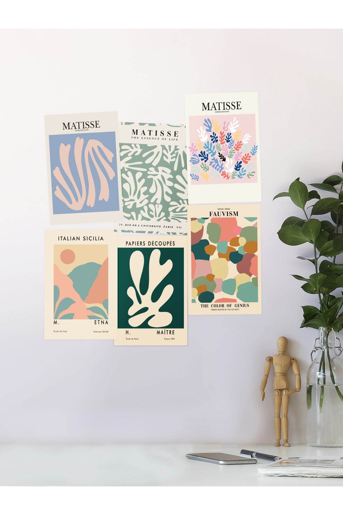 Modern Duvar Tablo Seti, Çerçevesiz, Duvar Poster Seti, 15 Adet Posterler, Renkli Ve Canlı Baskı