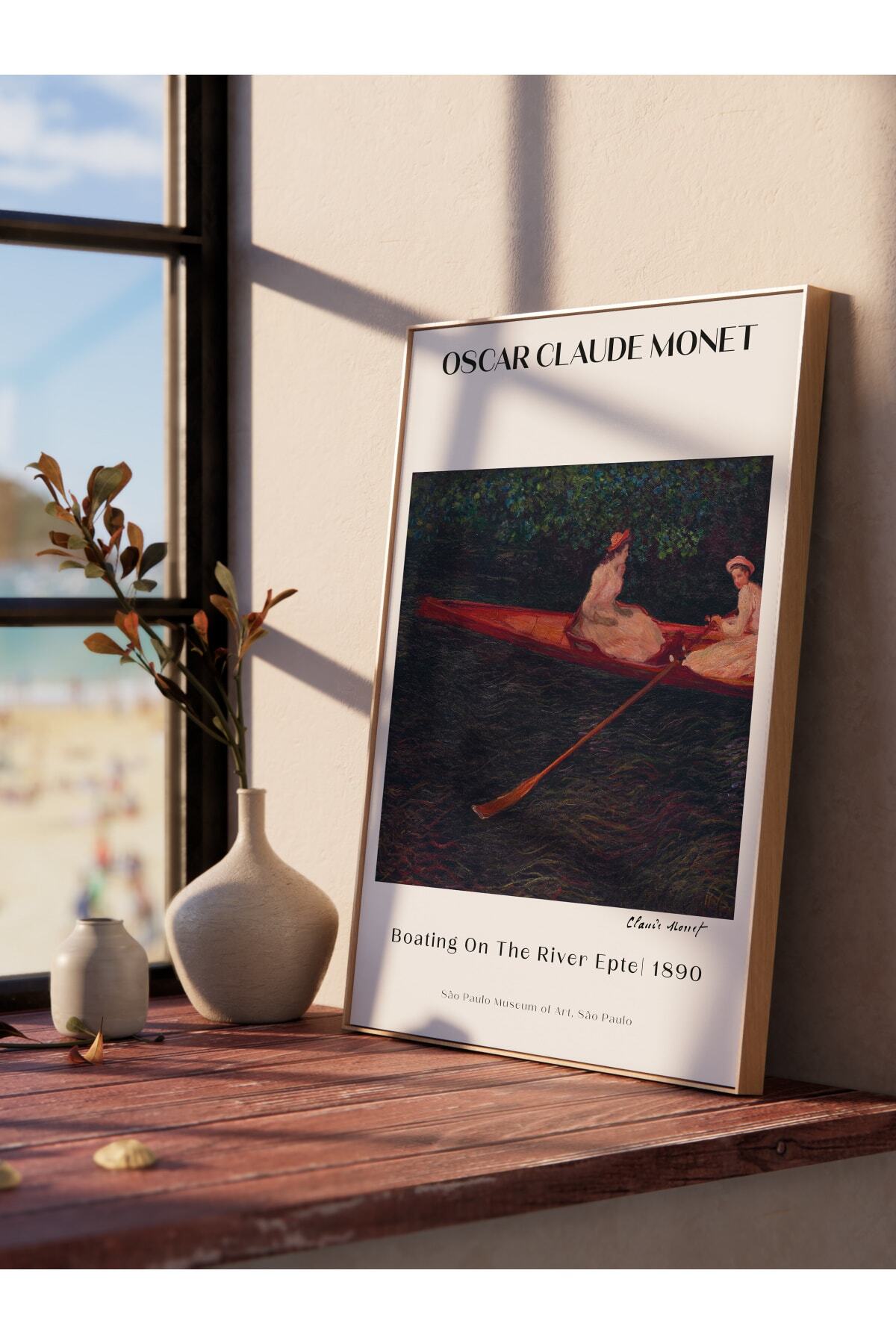 Monet Duvar Posteri - Duvar Dekoru - Sanat Serisi Posterleri - Kalın Kuşe Kağıt - Çerçevesiz