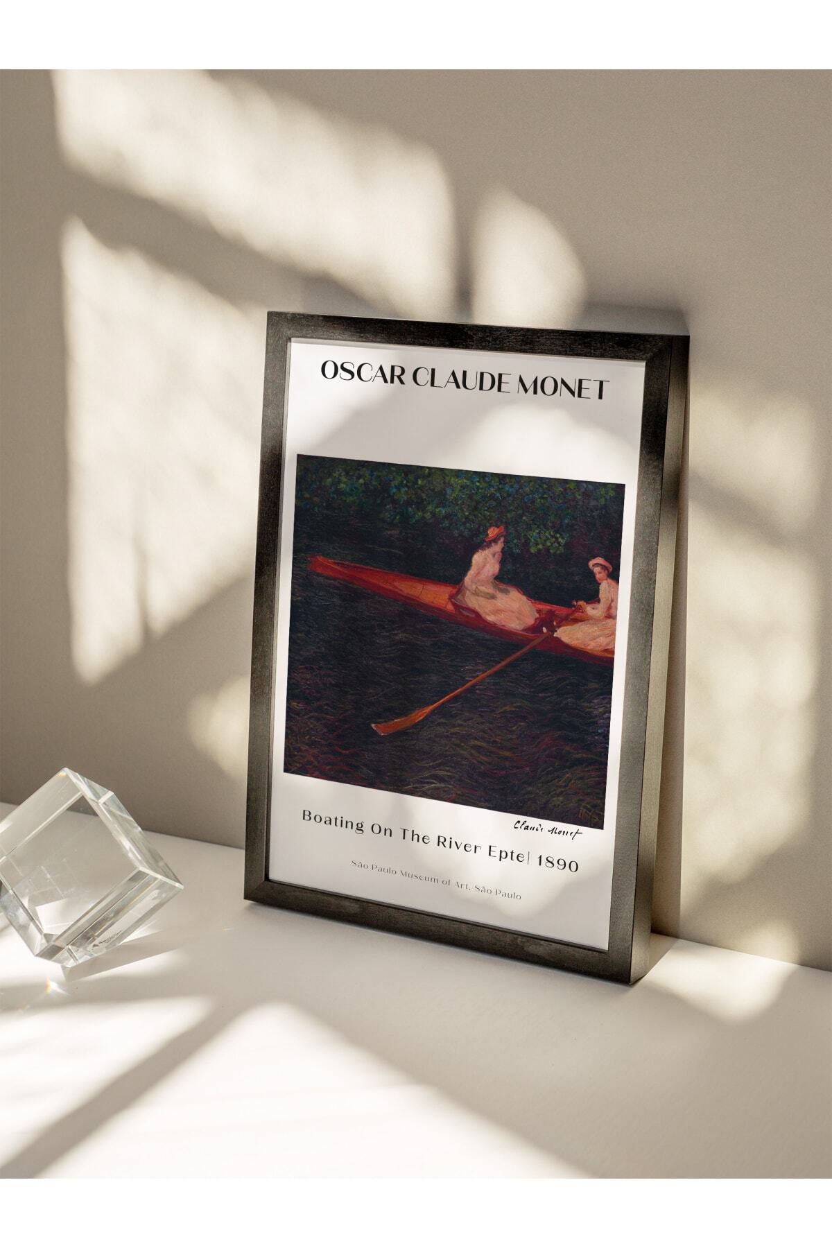 Monet Duvar Posteri - Duvar Dekoru - Sanat Serisi Posterleri - Kalın Kuşe Kağıt - Çerçevesiz