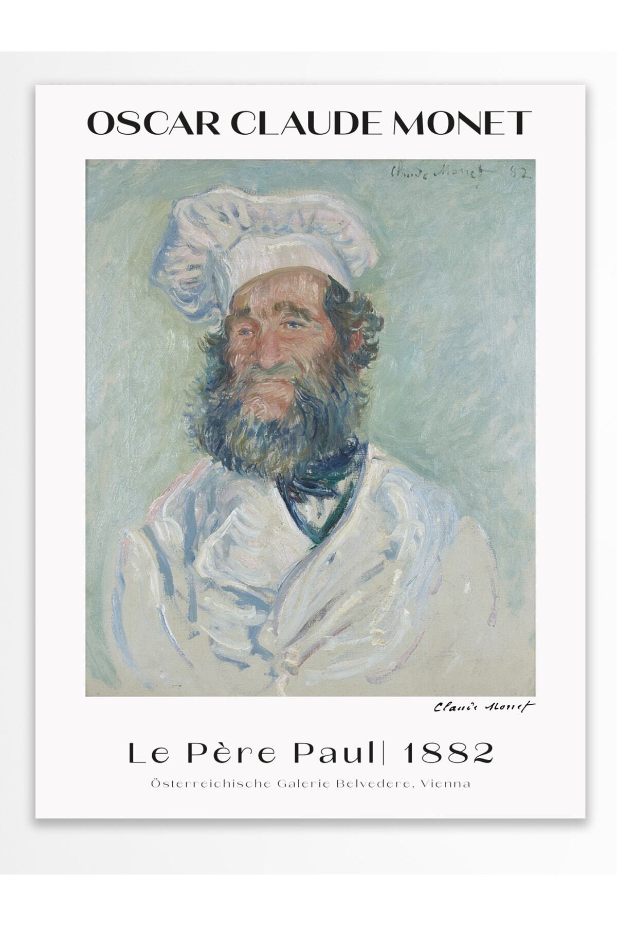 Monet Duvar Posteri - Duvar Dekoru - Sanat Serisi Posterleri - Kalın Kuşe Kağıt - Çerçevesiz